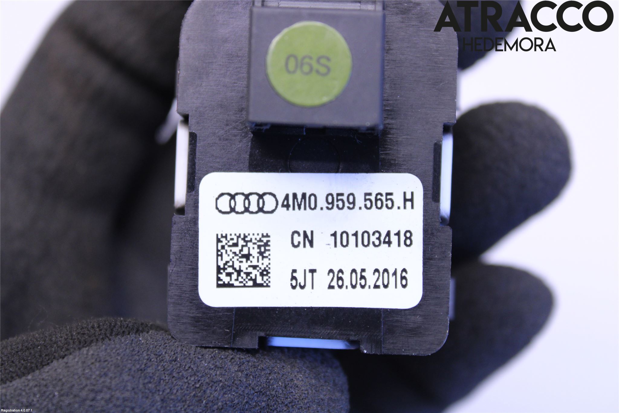 Audi A4/S4 B9 16-19 Strömställare Spegel