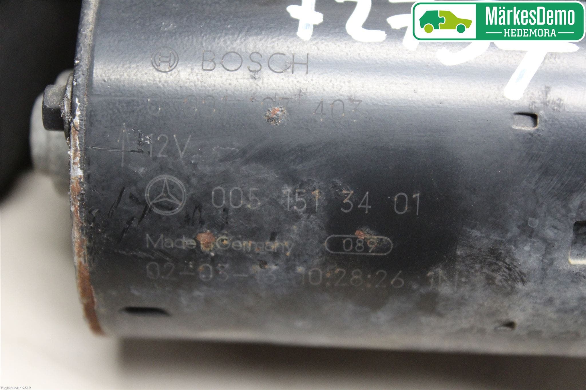 Mercedes-Benz MB C (203) 00-07 Startmotor