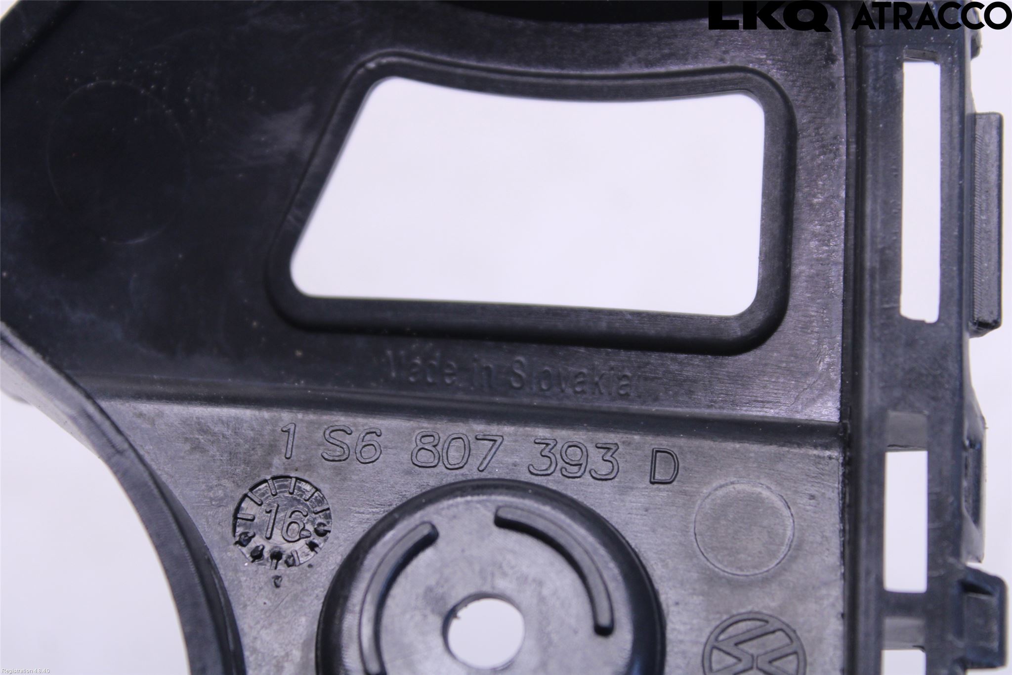 Volkswagen VW UP! / E-UP! Stötfångarfäste Bak Vä