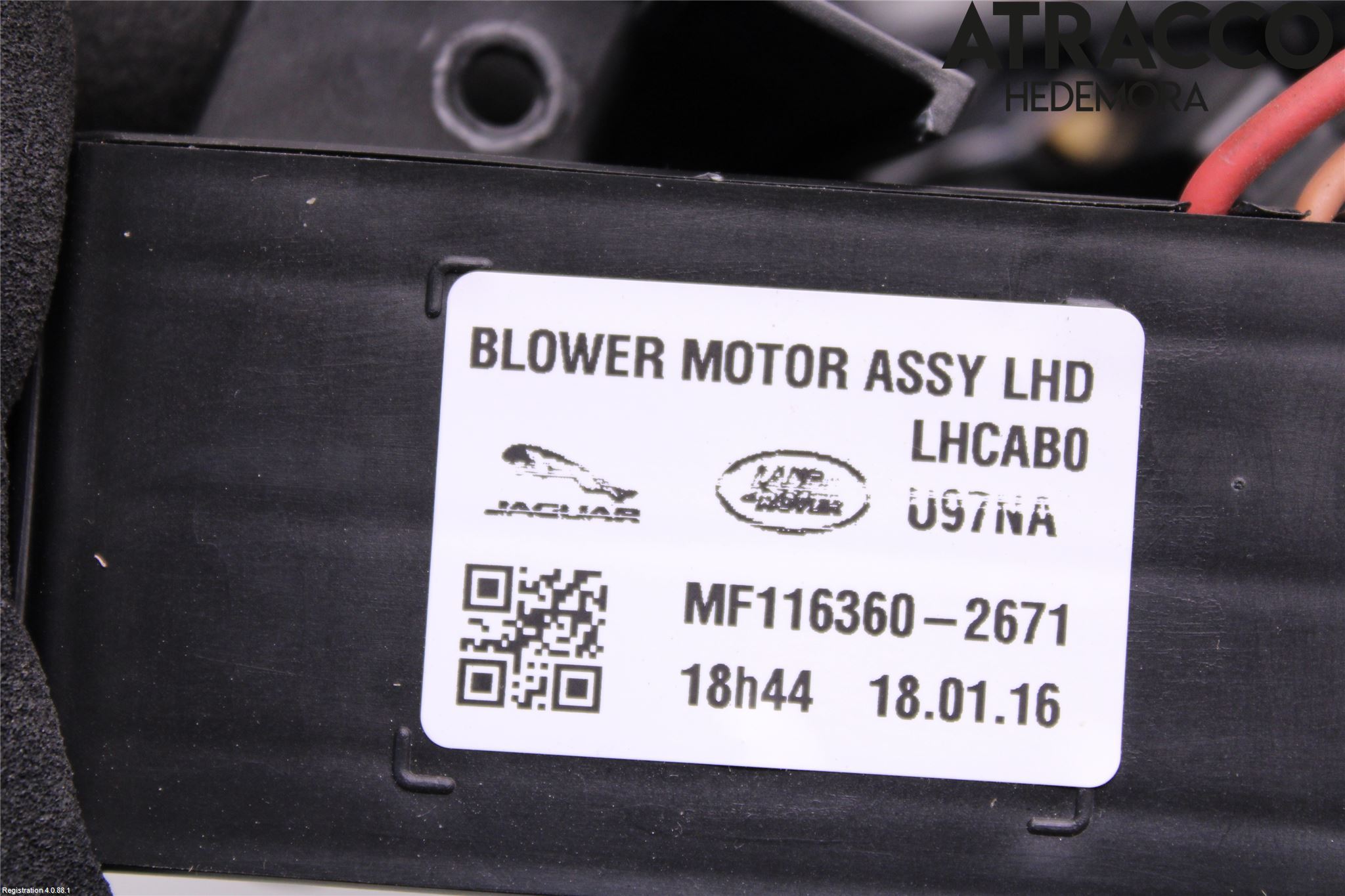 Jaguar F-PACE Ac Värmefläkt