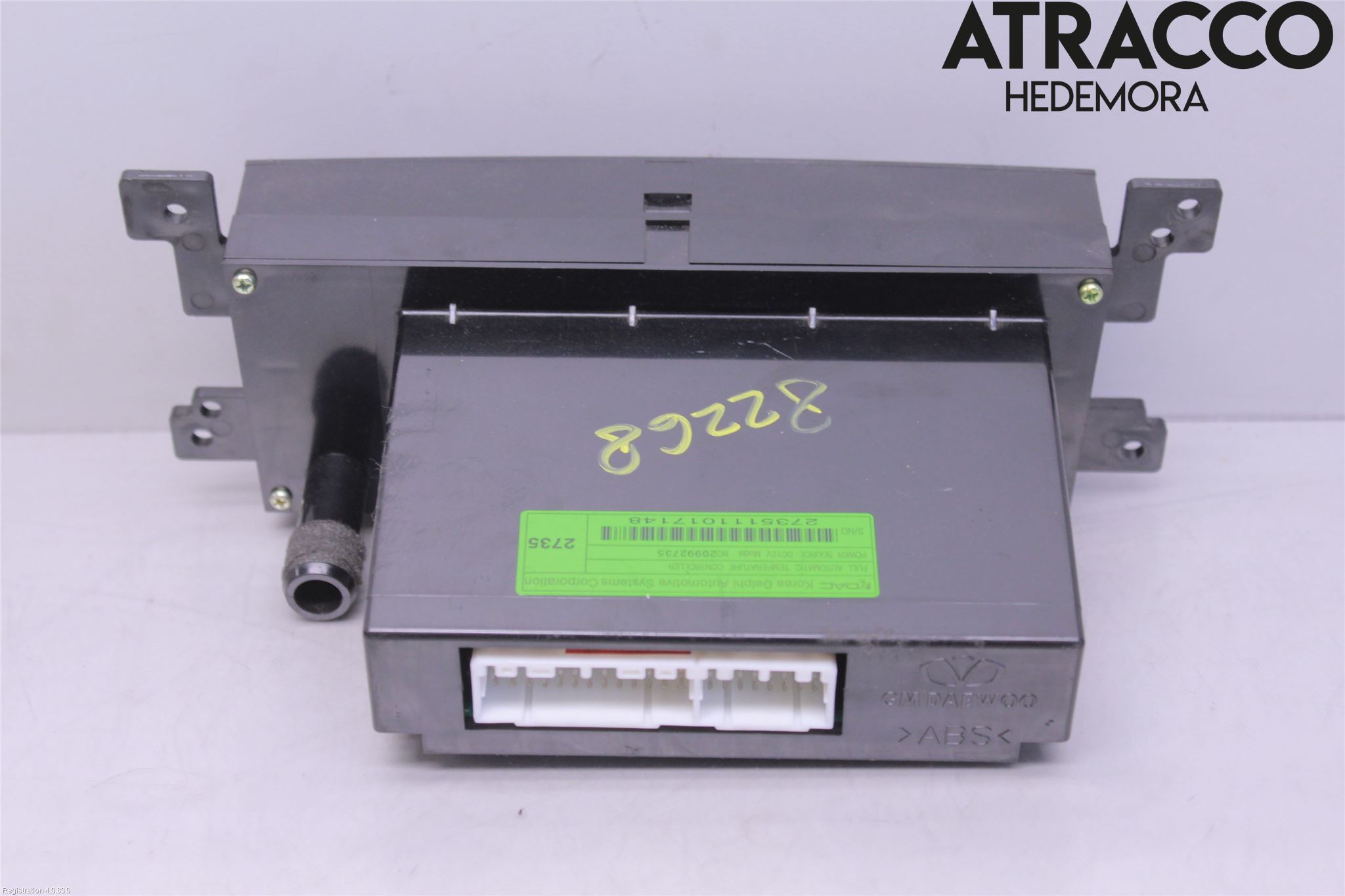 Chevrolet CAPTIVA Ac Styrenhet Ac Manöveren