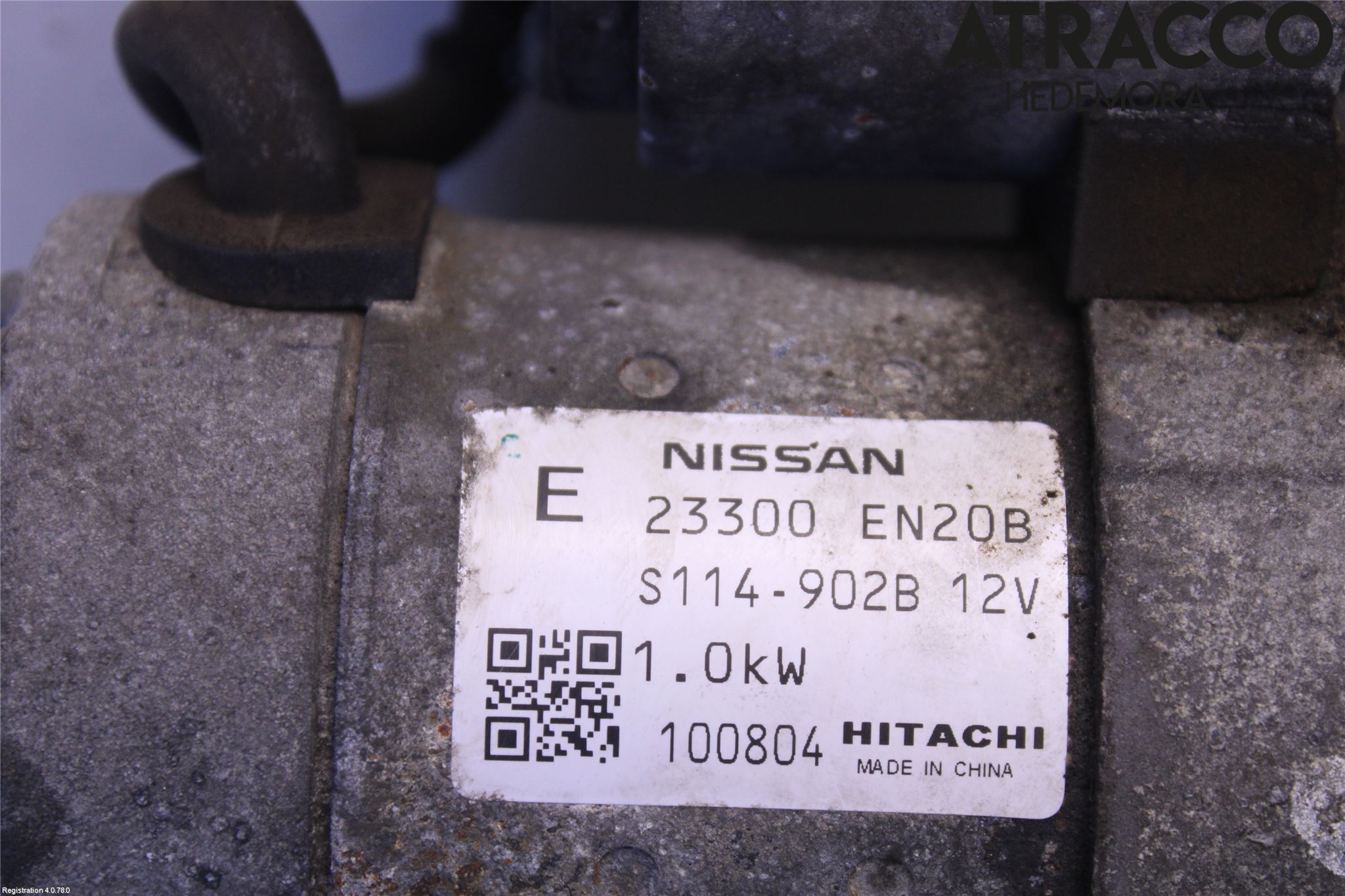 Nissan QASHQAI 10-14 Startmotor