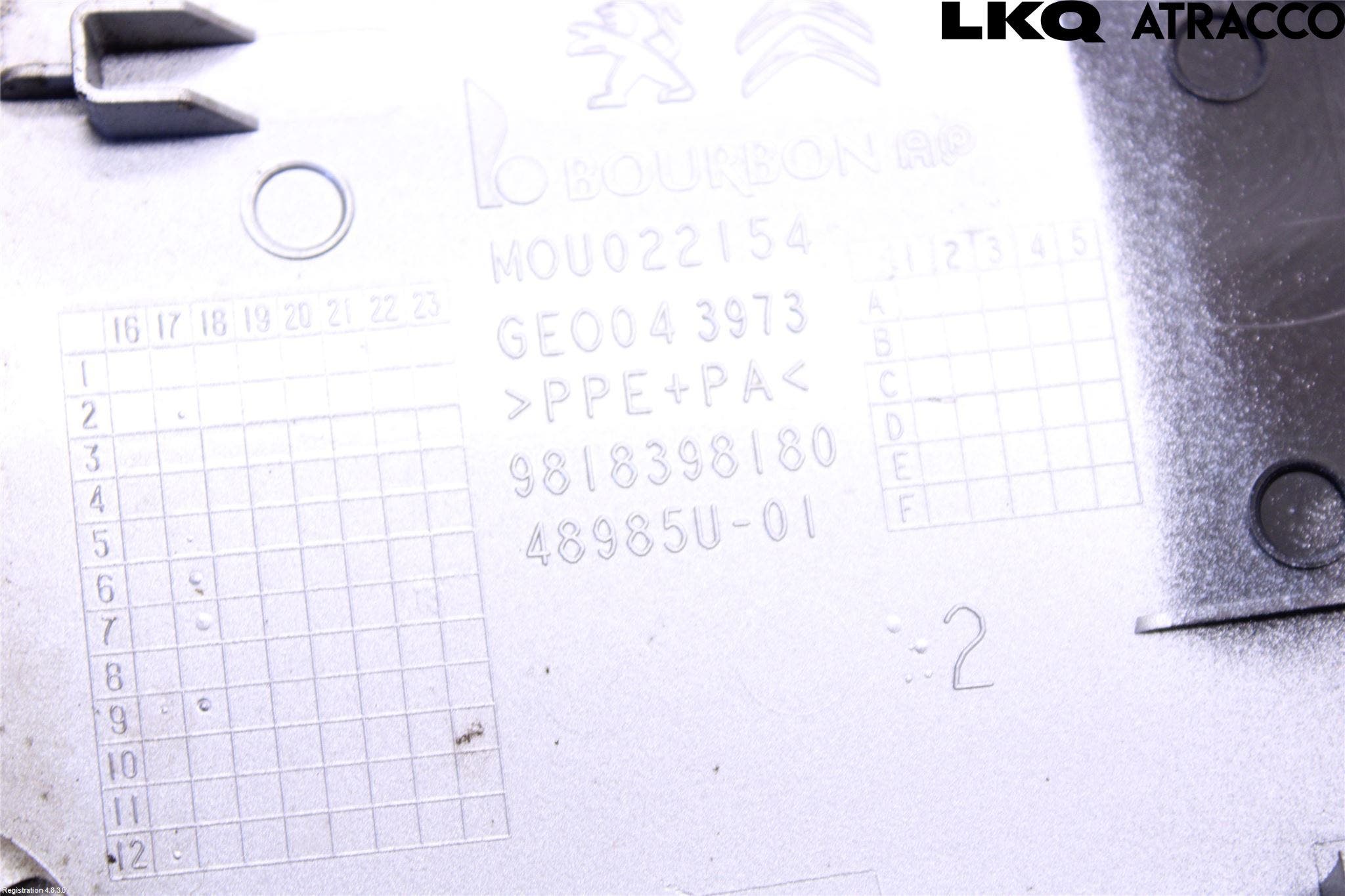 Peugeot PEUGOT 208 16-19 Tanklucka