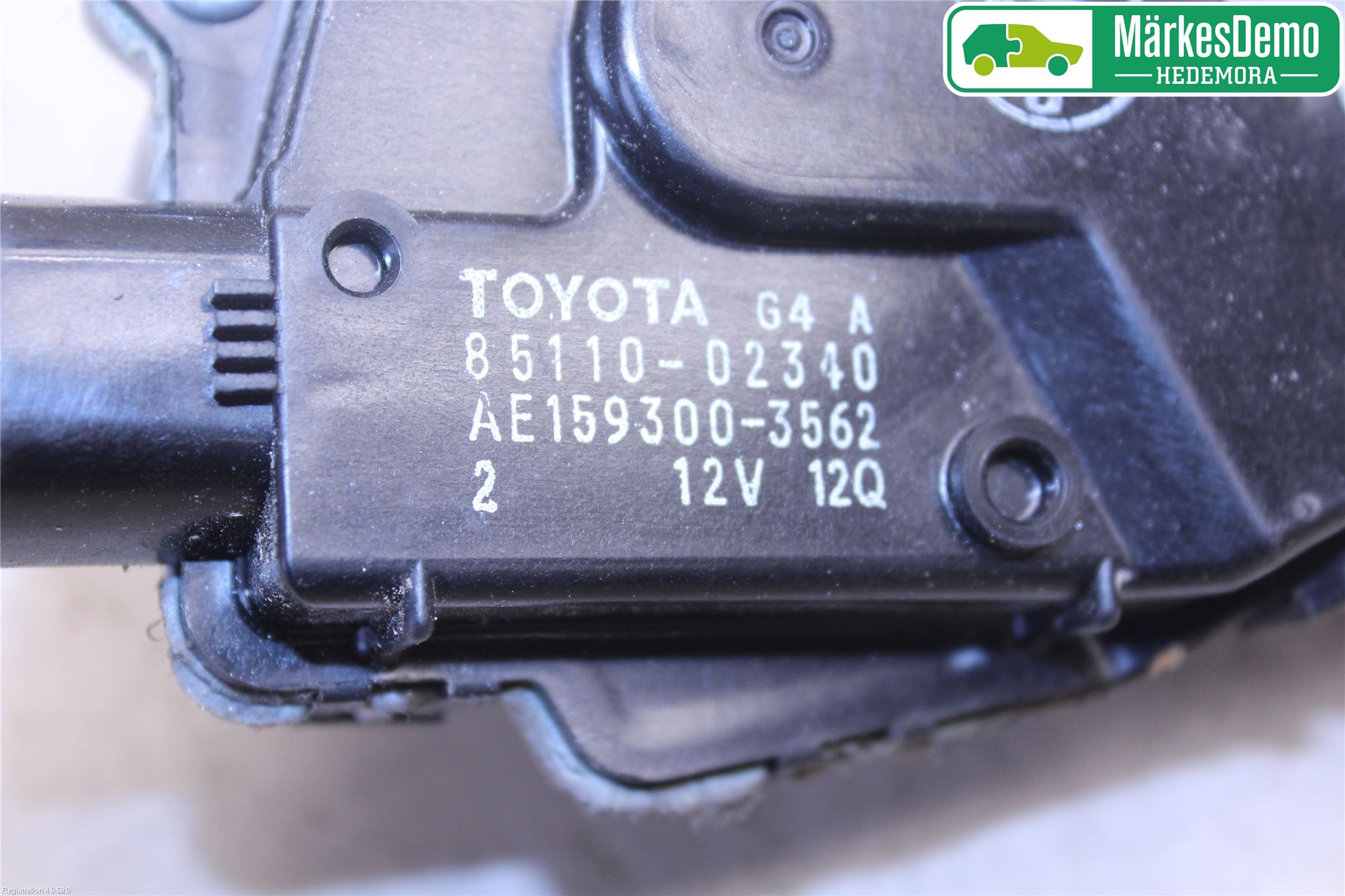 Toyota AURIS 13-19 Torkarmotor Vindruta