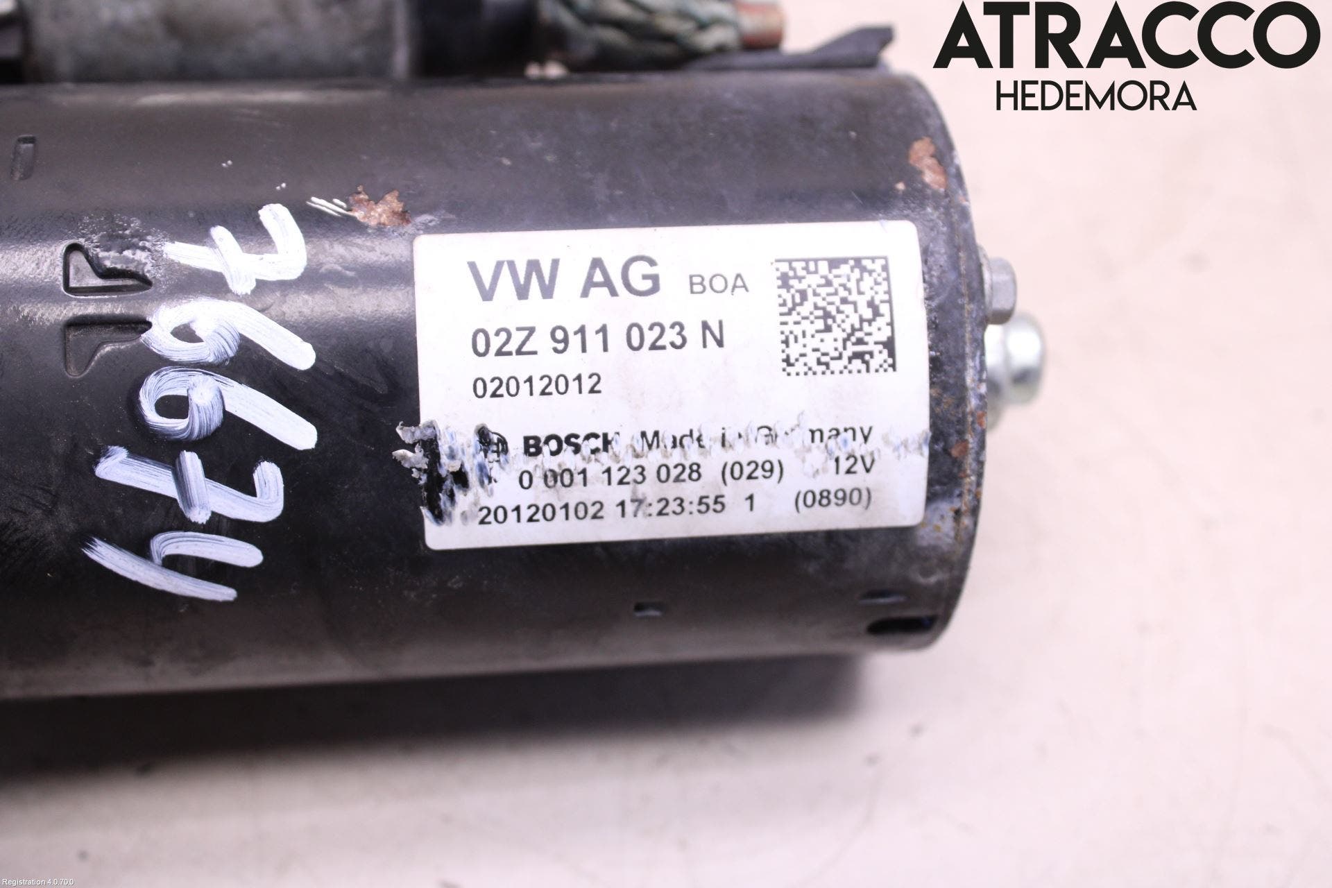 Skoda FABIA 07-14 Startmotor Diesel