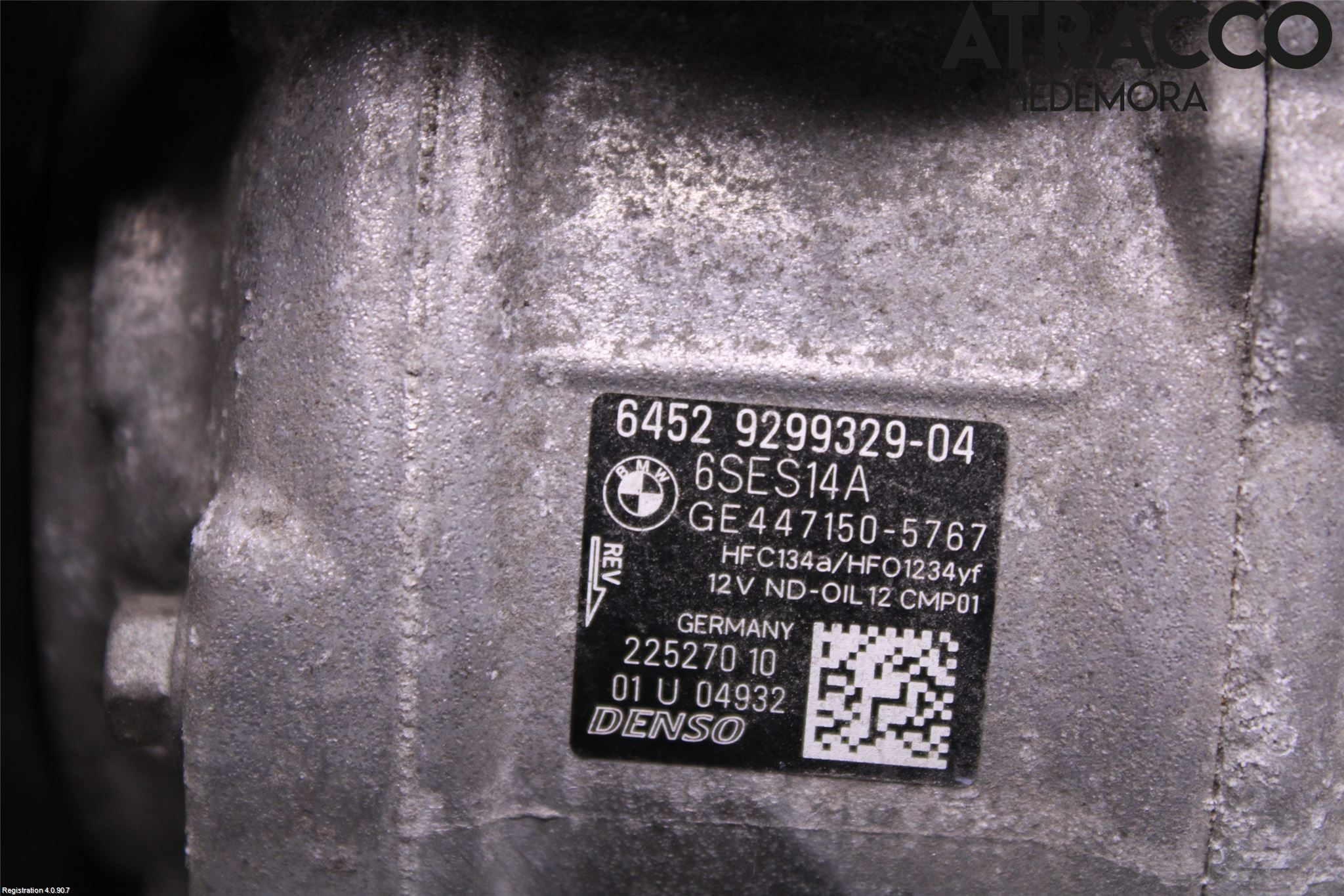 BMW 3 F30/F31/F80 12-19 Ac Kompressor