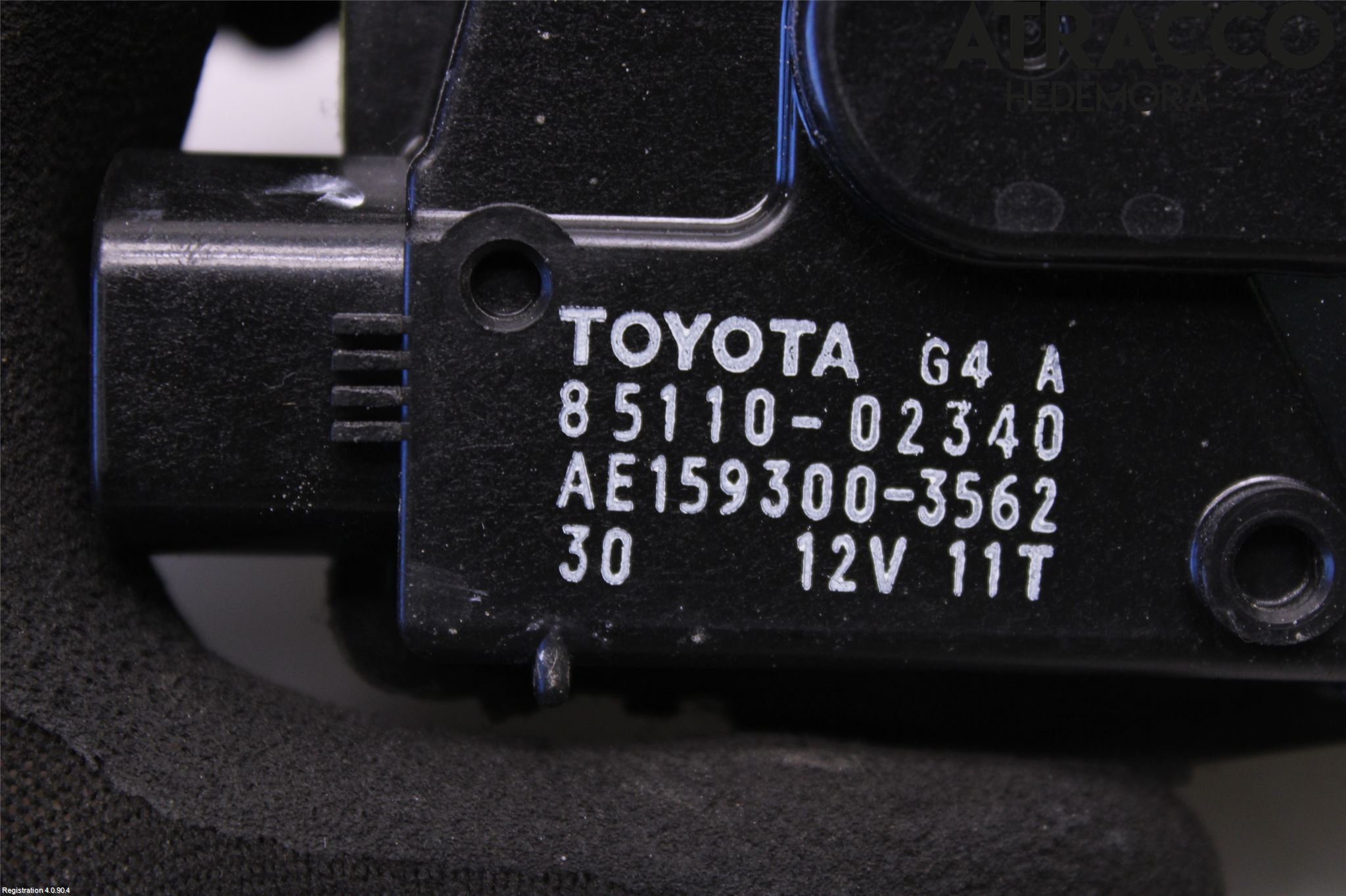 Toyota AURIS 13-19 Torkarmotor Vindruta