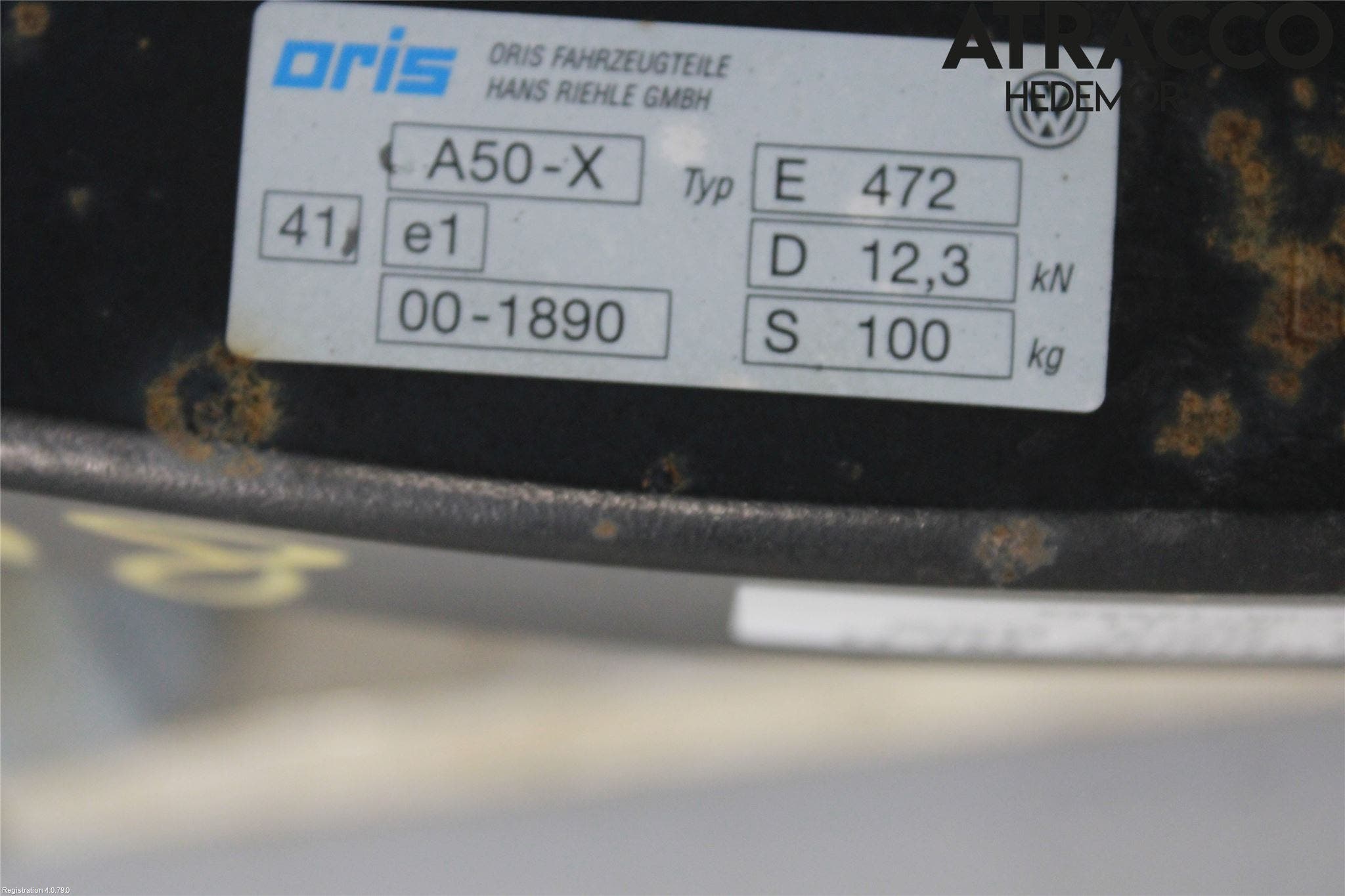 Volkswagen VW SHARAN 11- Dragkrok