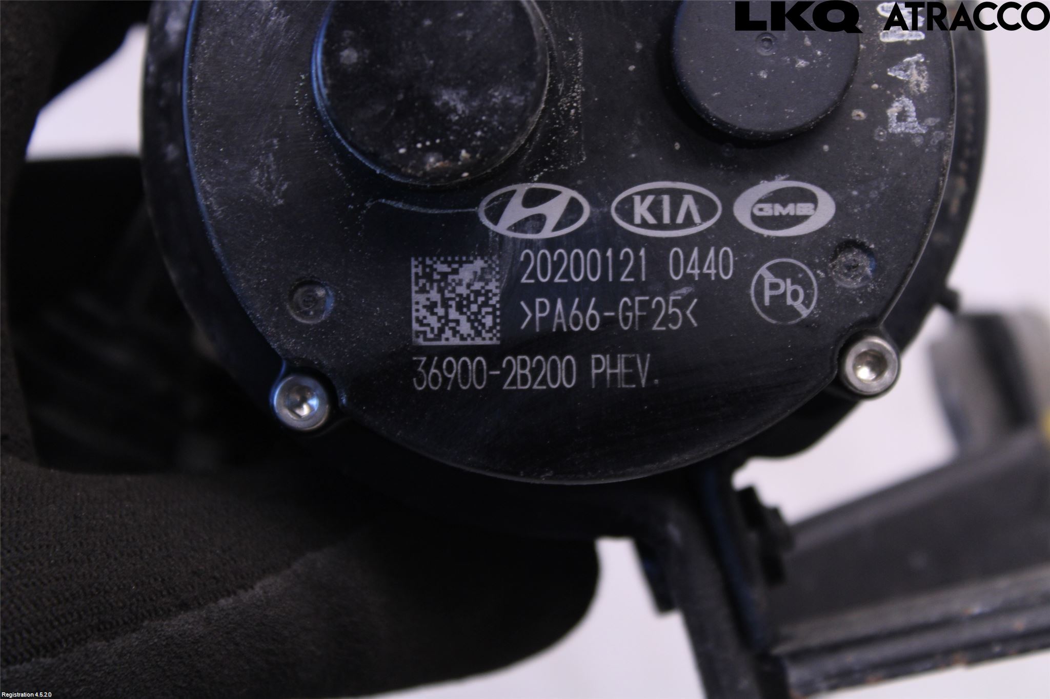 Kia NIRO (DE) 17-22 Värme Cirkulationspump