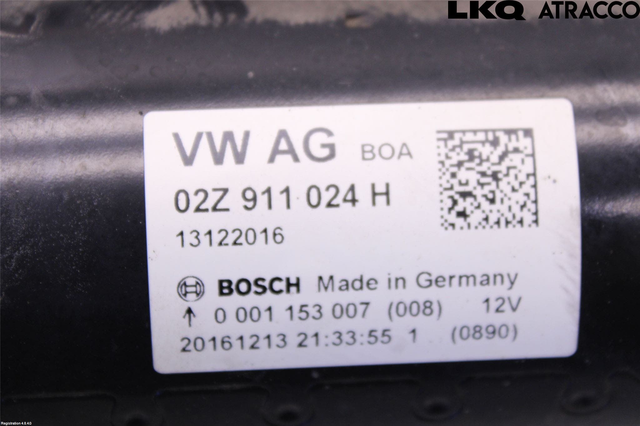 Volkswagen VW CADDY 16-20 Startmotor Diesel