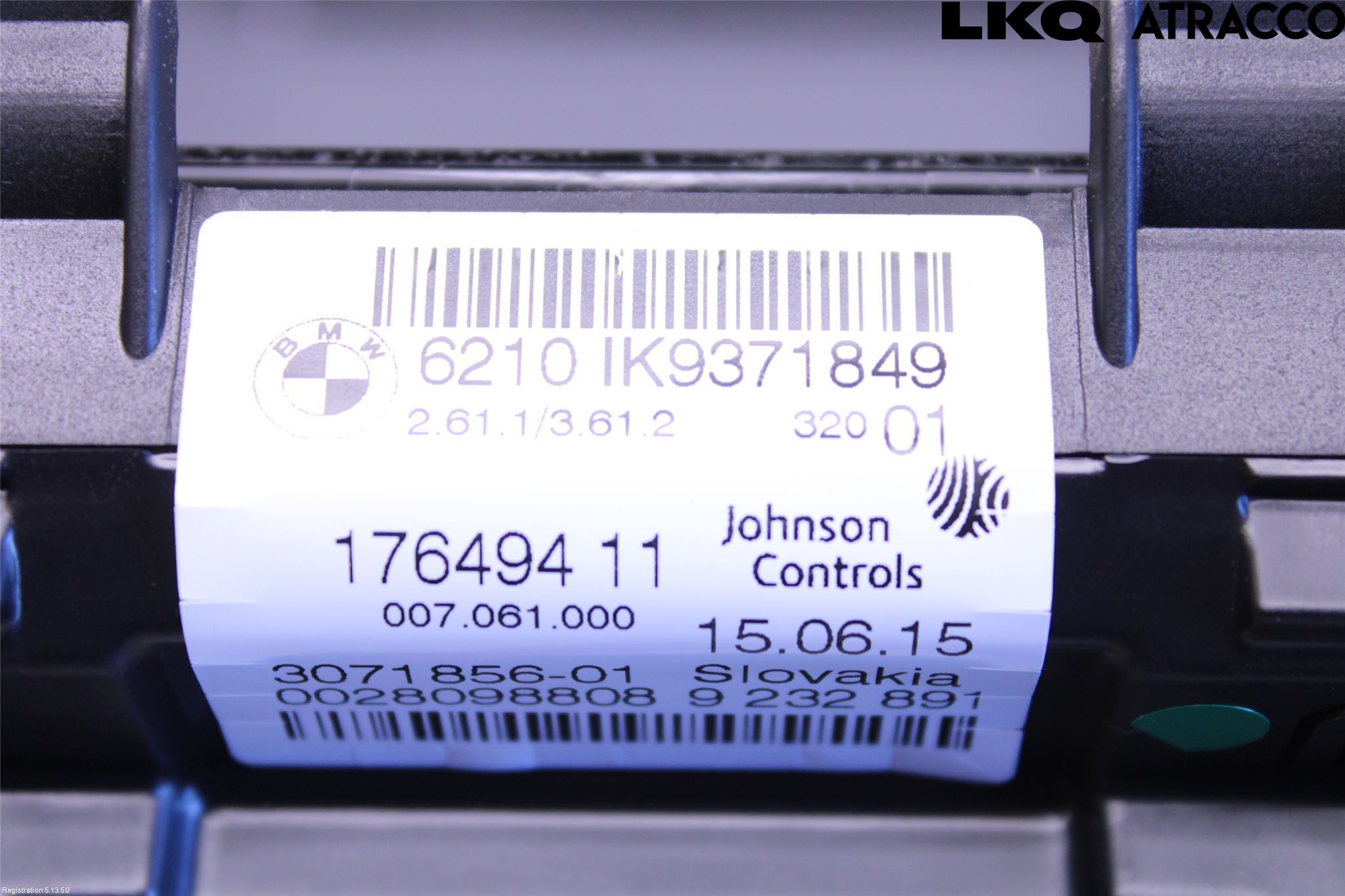 BMW 1 F20/F21 11-19 Instrument Komb