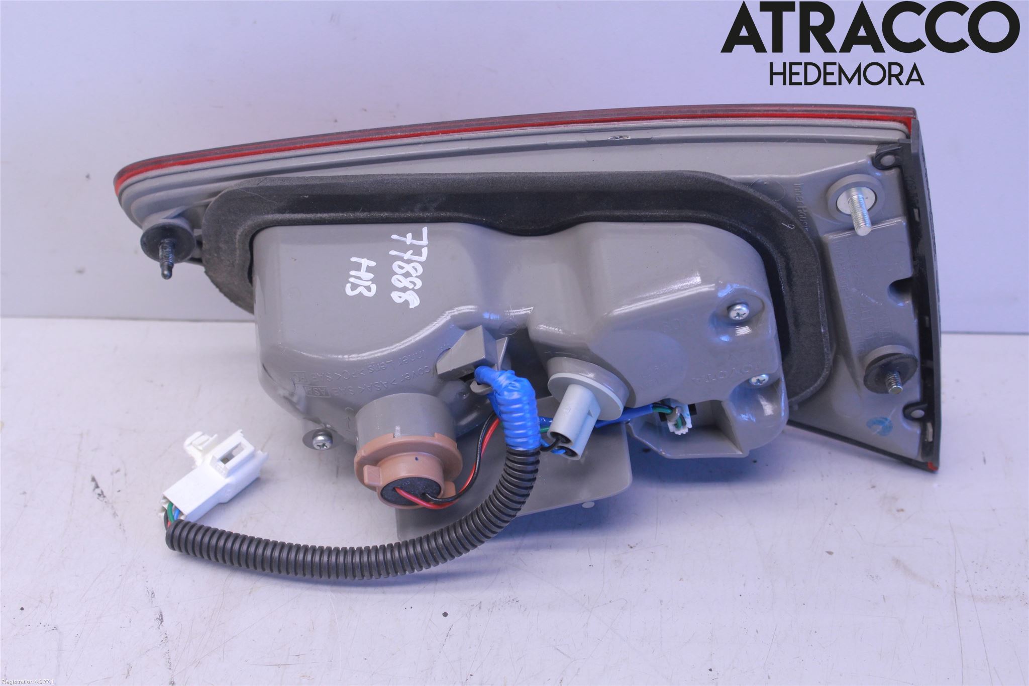 Lexus IS 220d/250/350 06-13 Bakljus Lucka Hö