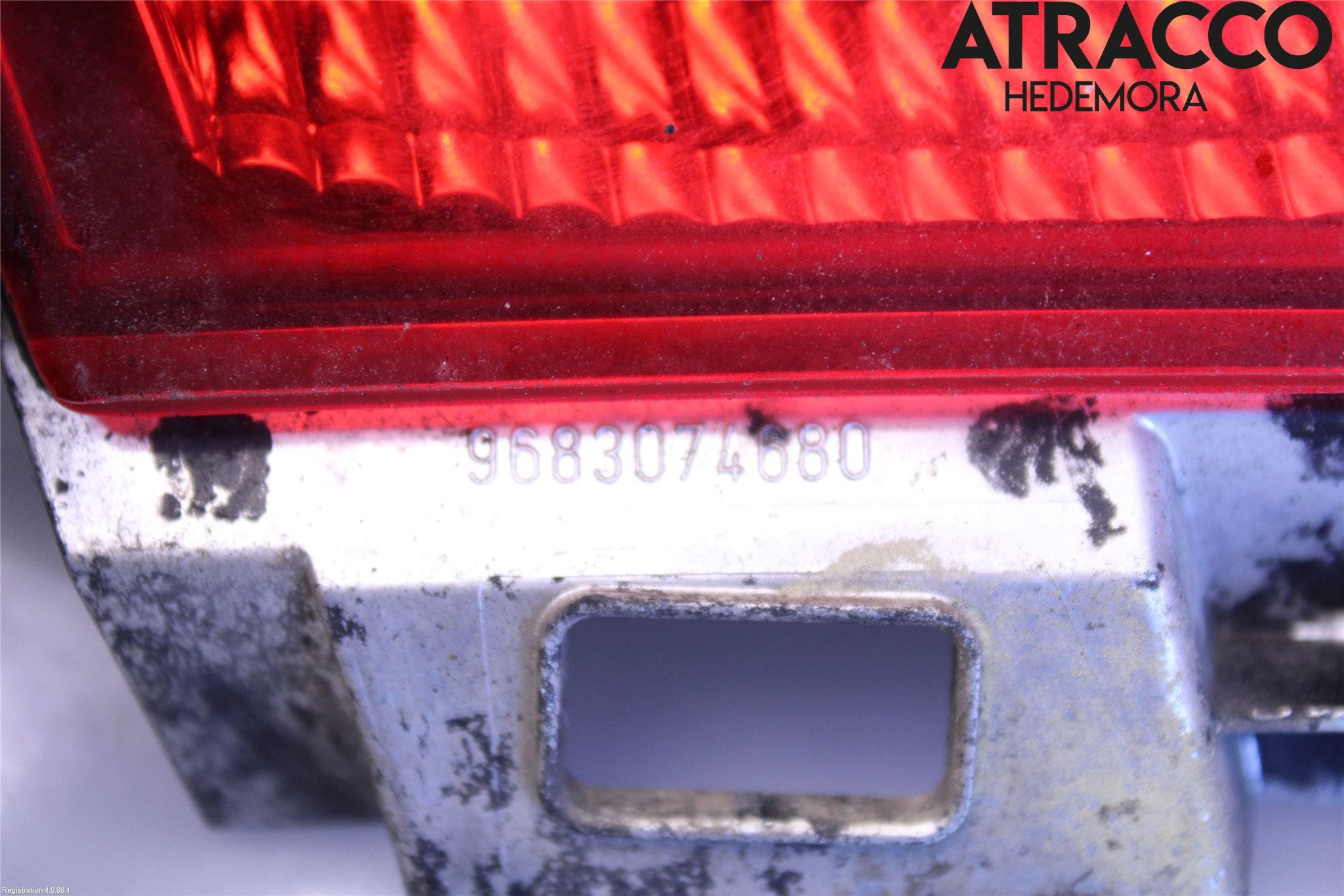 Peugeot 2008 13-20 Dimljus/Reflex Bak