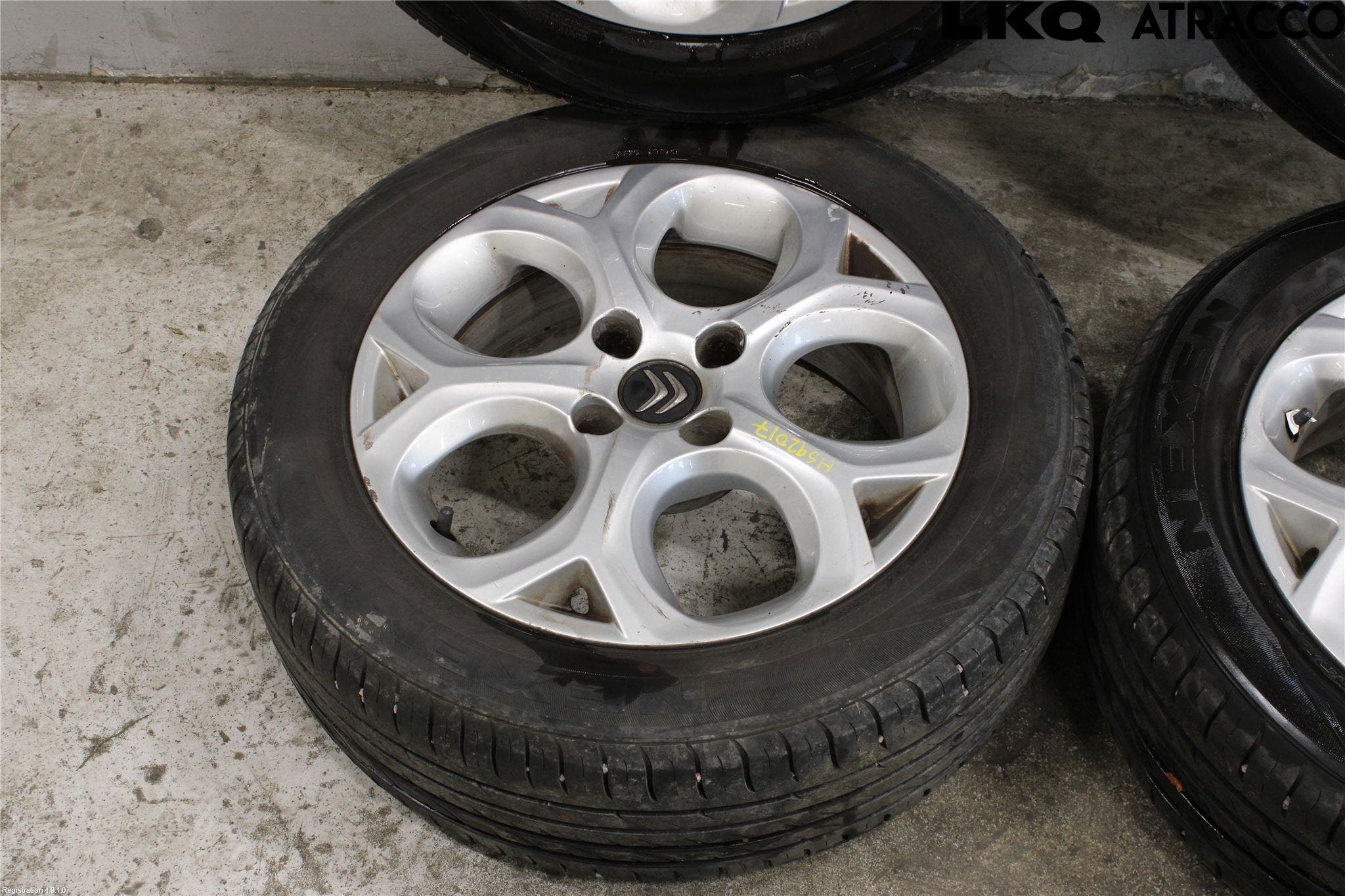 Citroen C3 10-17 Sommardäck Alumfälg 4St