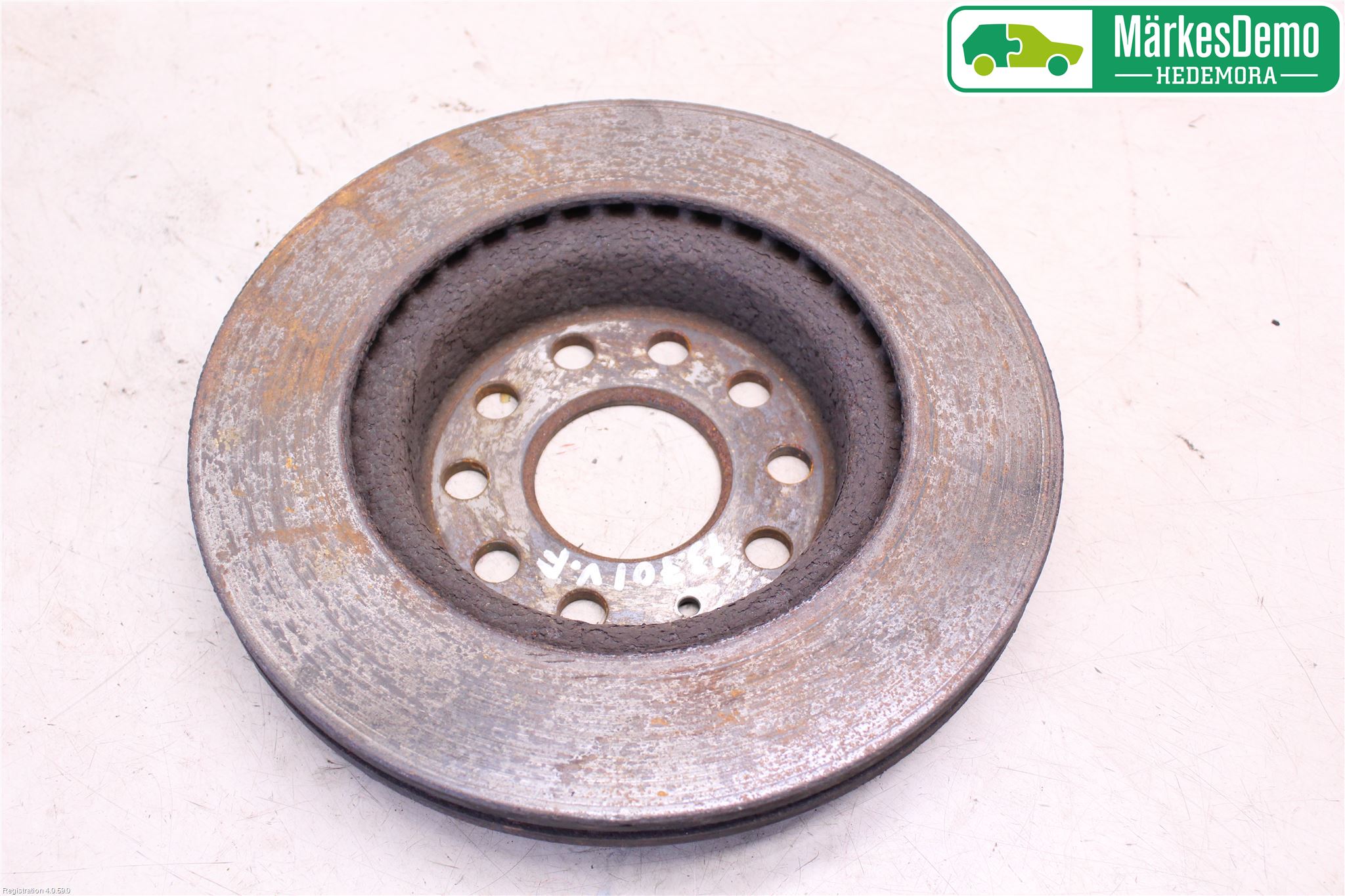 Volkswagen VW GOLF VI 09-13 Bromsskiva Fram