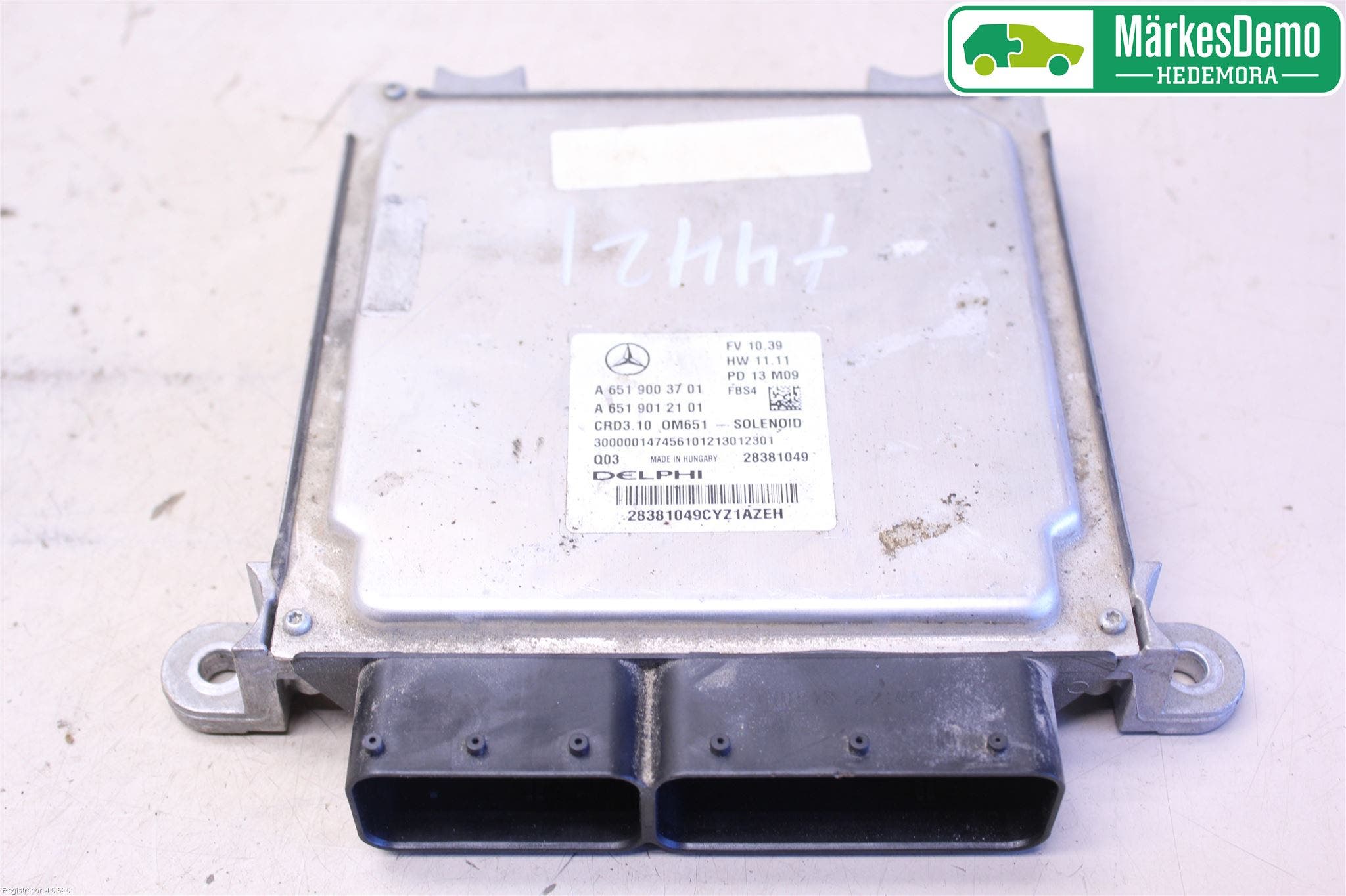 Mercedes-Benz MB E-KLASS (W212) 09-16 Styrenhet Insprut Bensin