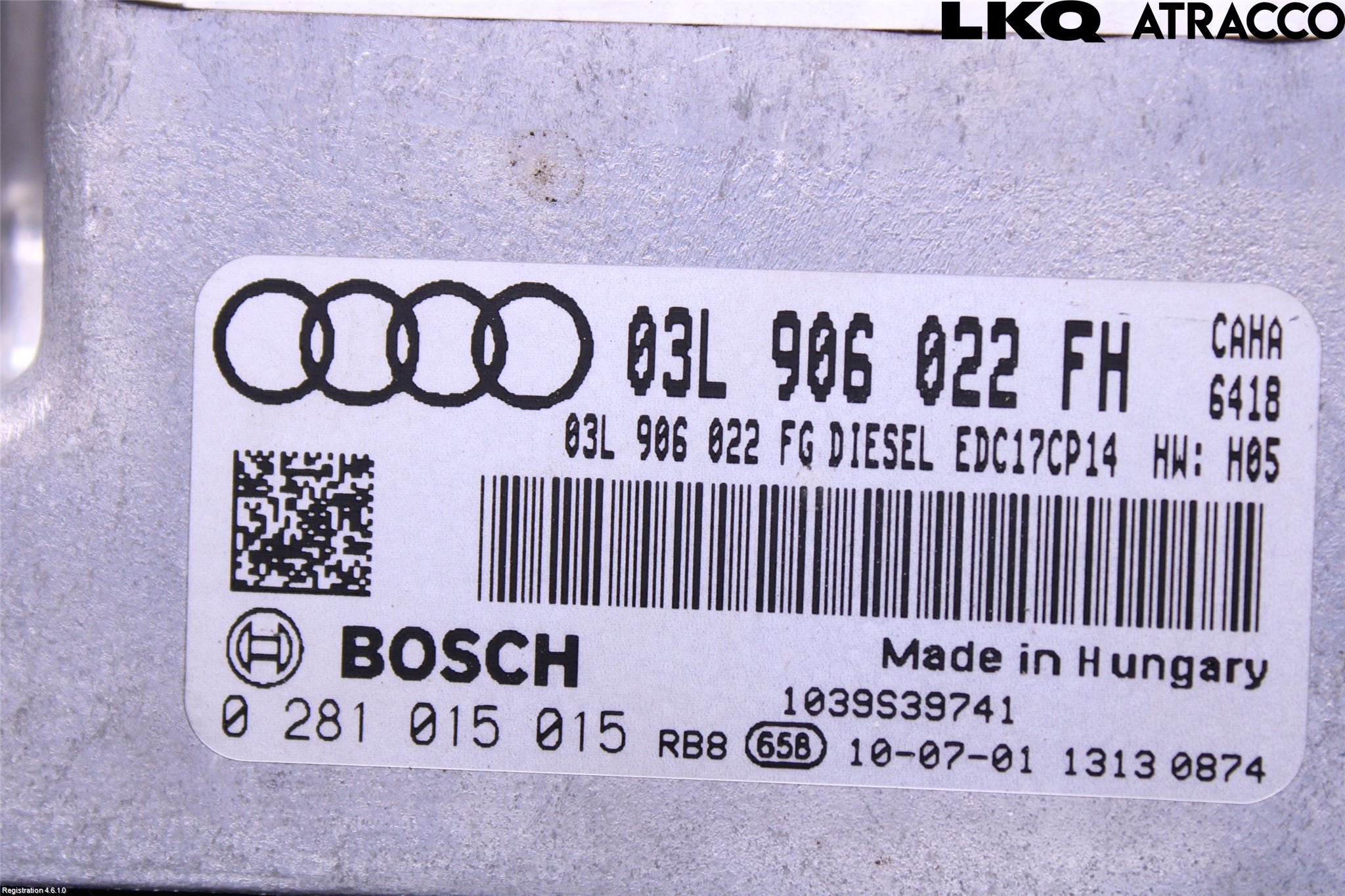 Audi A6/S6     05-11 Styrenhet Inspump Diesel