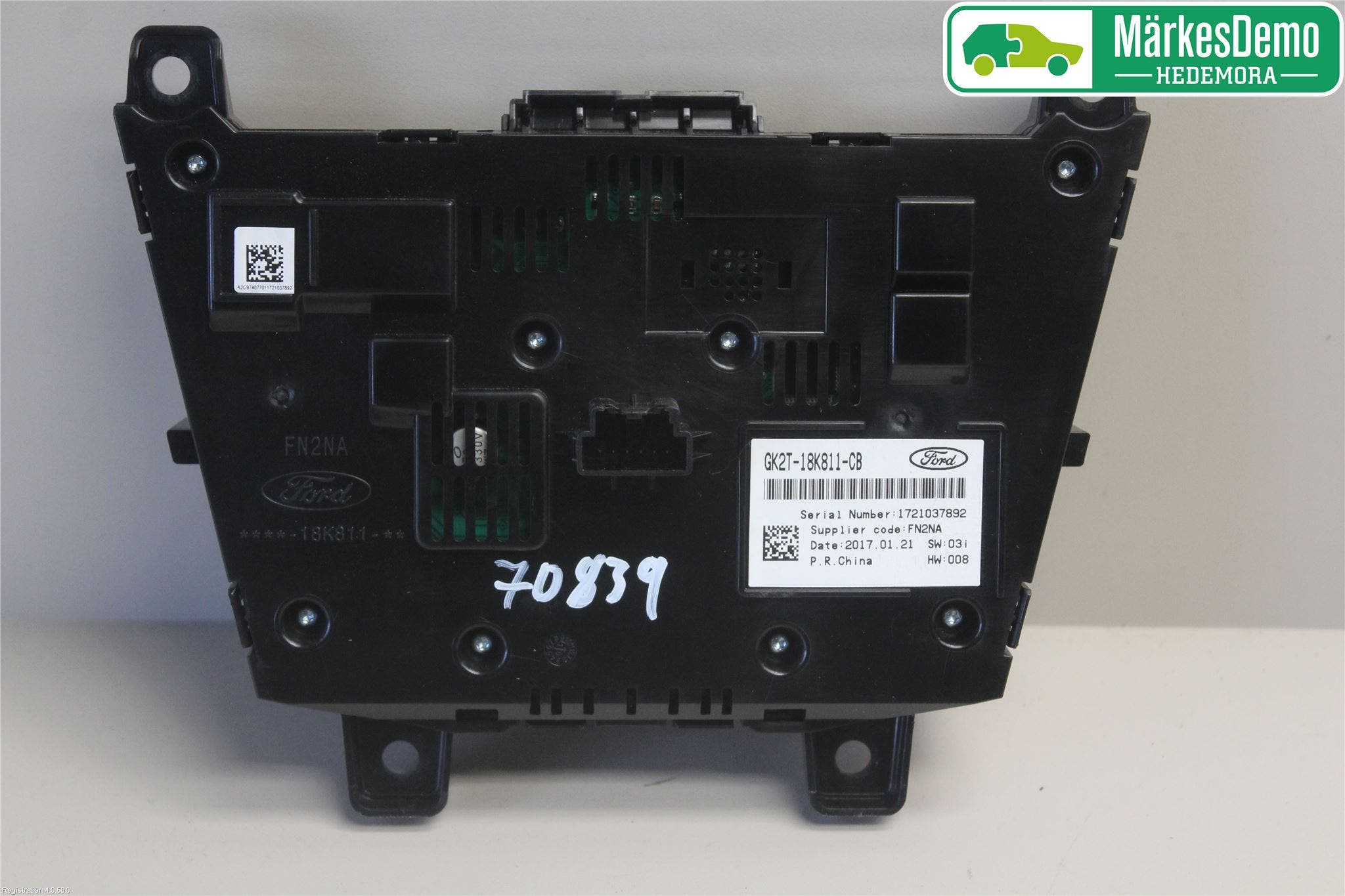 Ford TRANSIT SKÅP/BUSS 14-22 Cd Radio - Multimediapanel