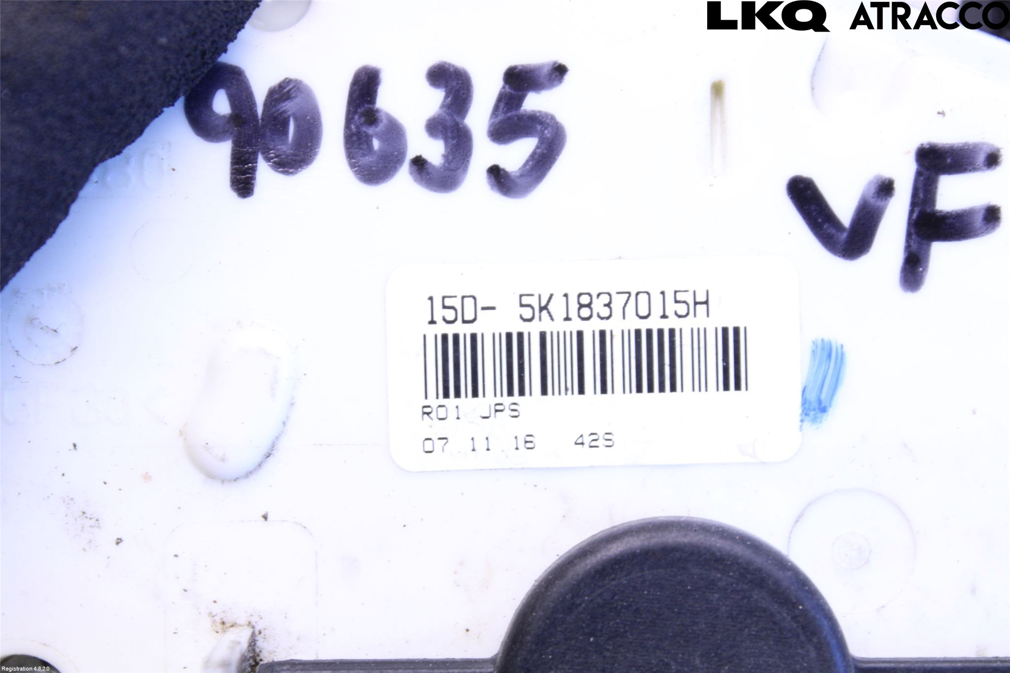 Volkswagen VW SHARAN 11- Låskista-Dörrlås