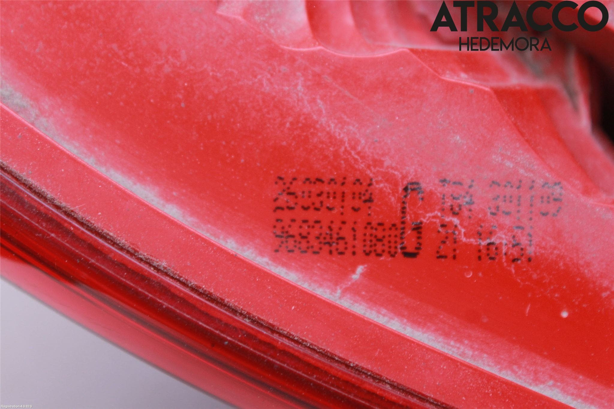 Peugeot 3008 09-16 Bakljus Lucka Vä