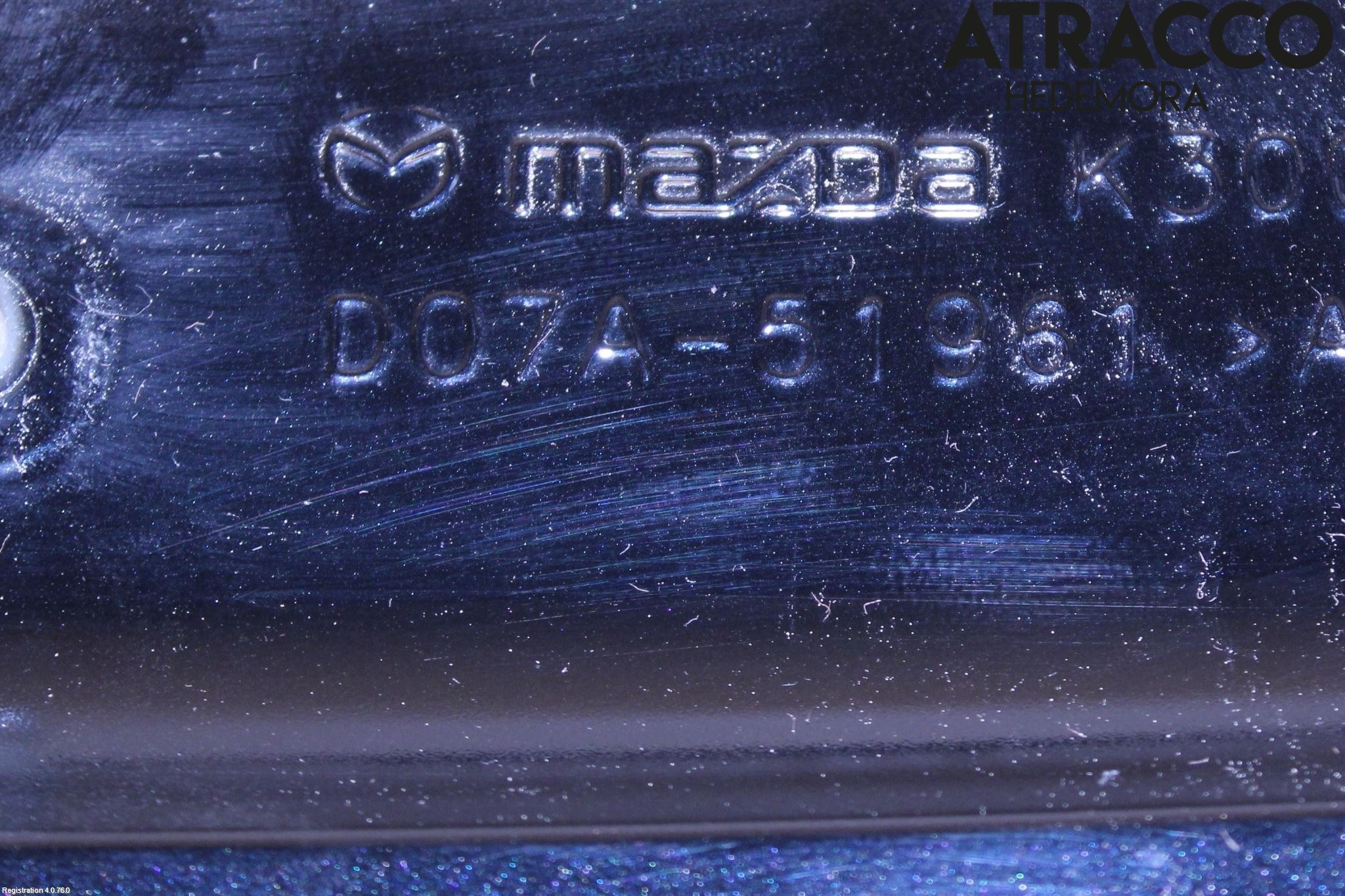 Mazda 2 (DE) 08-15 Spoiler Baklucka