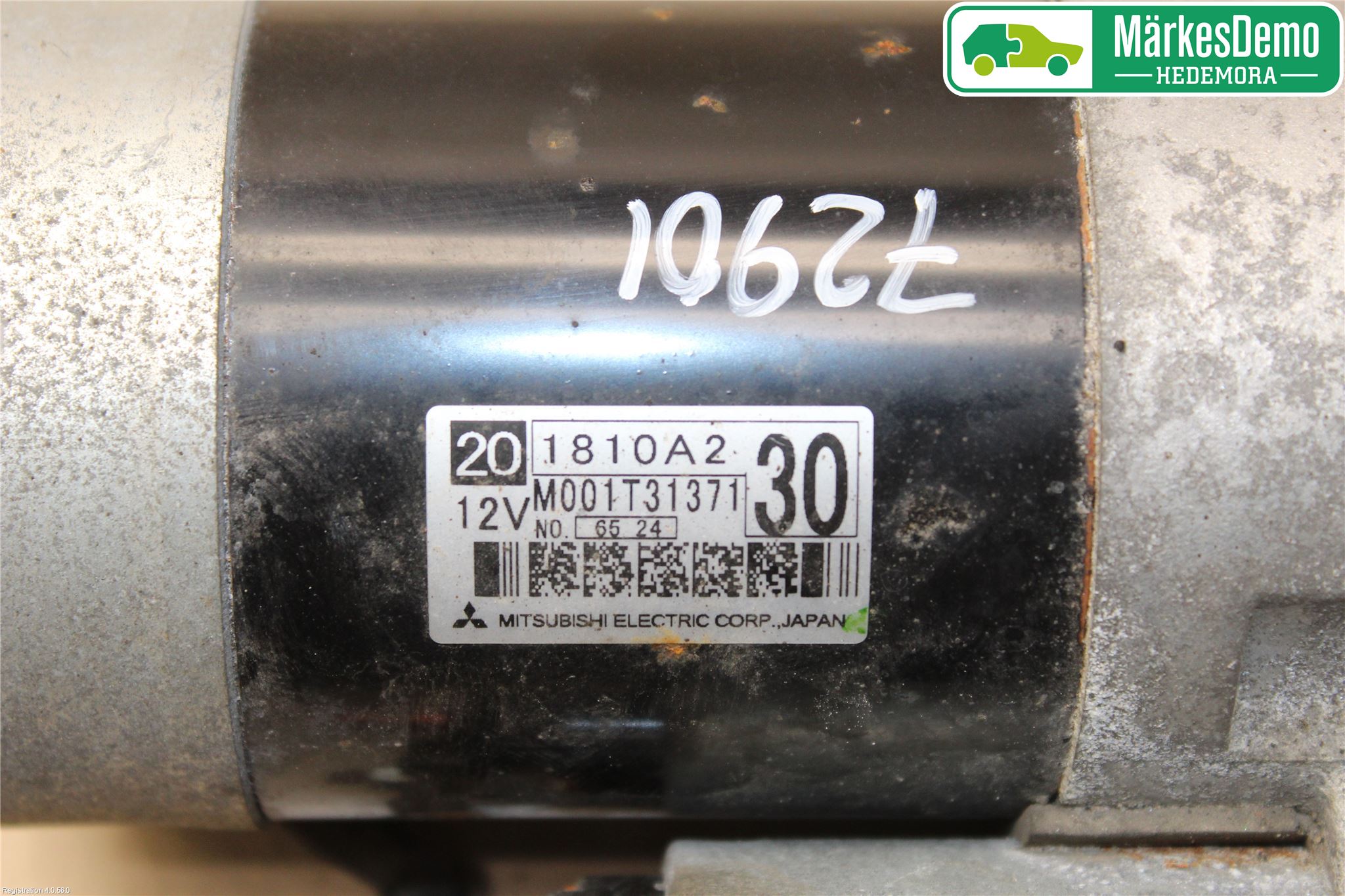 Mitsubishi ASX 10-22 Startmotor Diesel