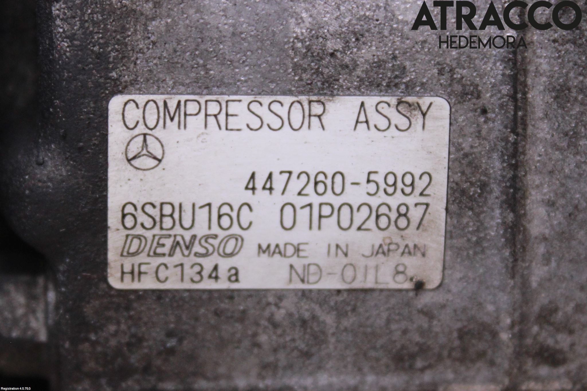 Mercedes-Benz MB E-KLASS (W212) 09-16 Ac Kompressor