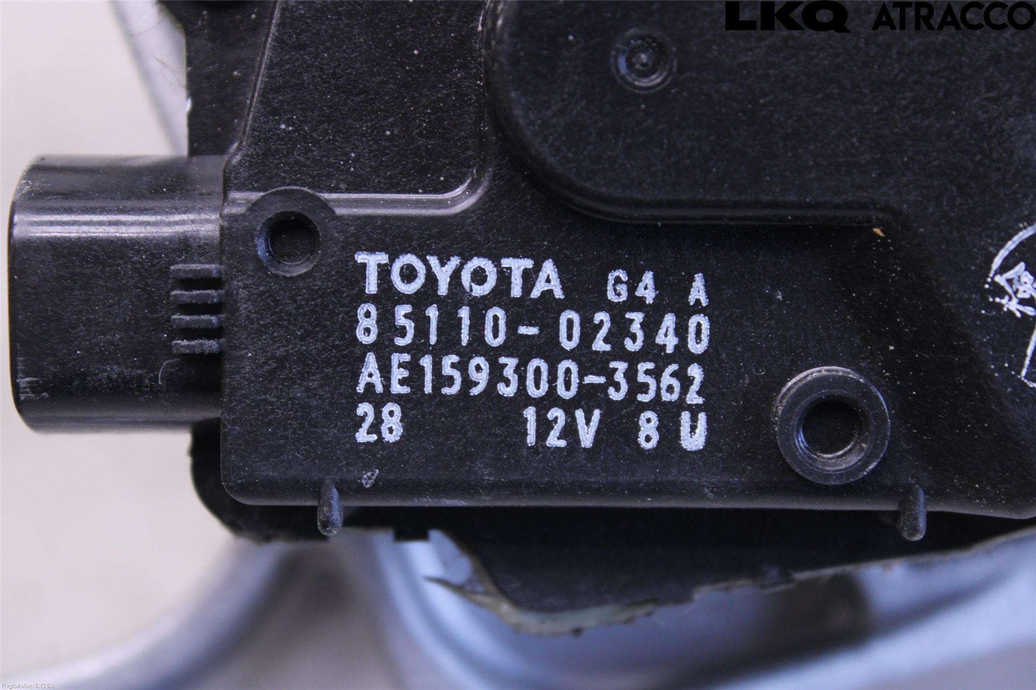 Toyota AURIS 13-19 Torkarmotor Vindruta