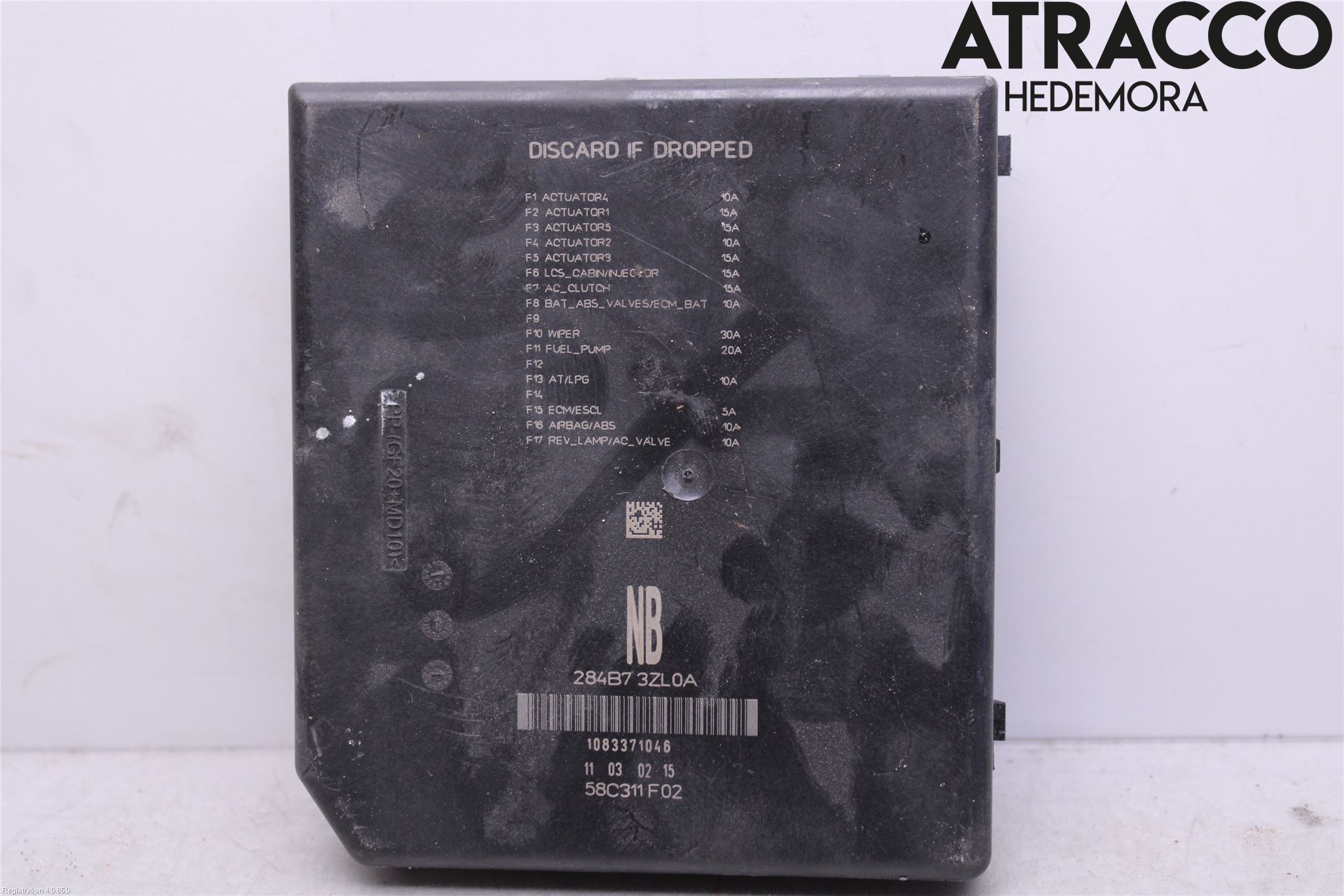 Nissan PULSAR Säkringsdosa-Elcentral