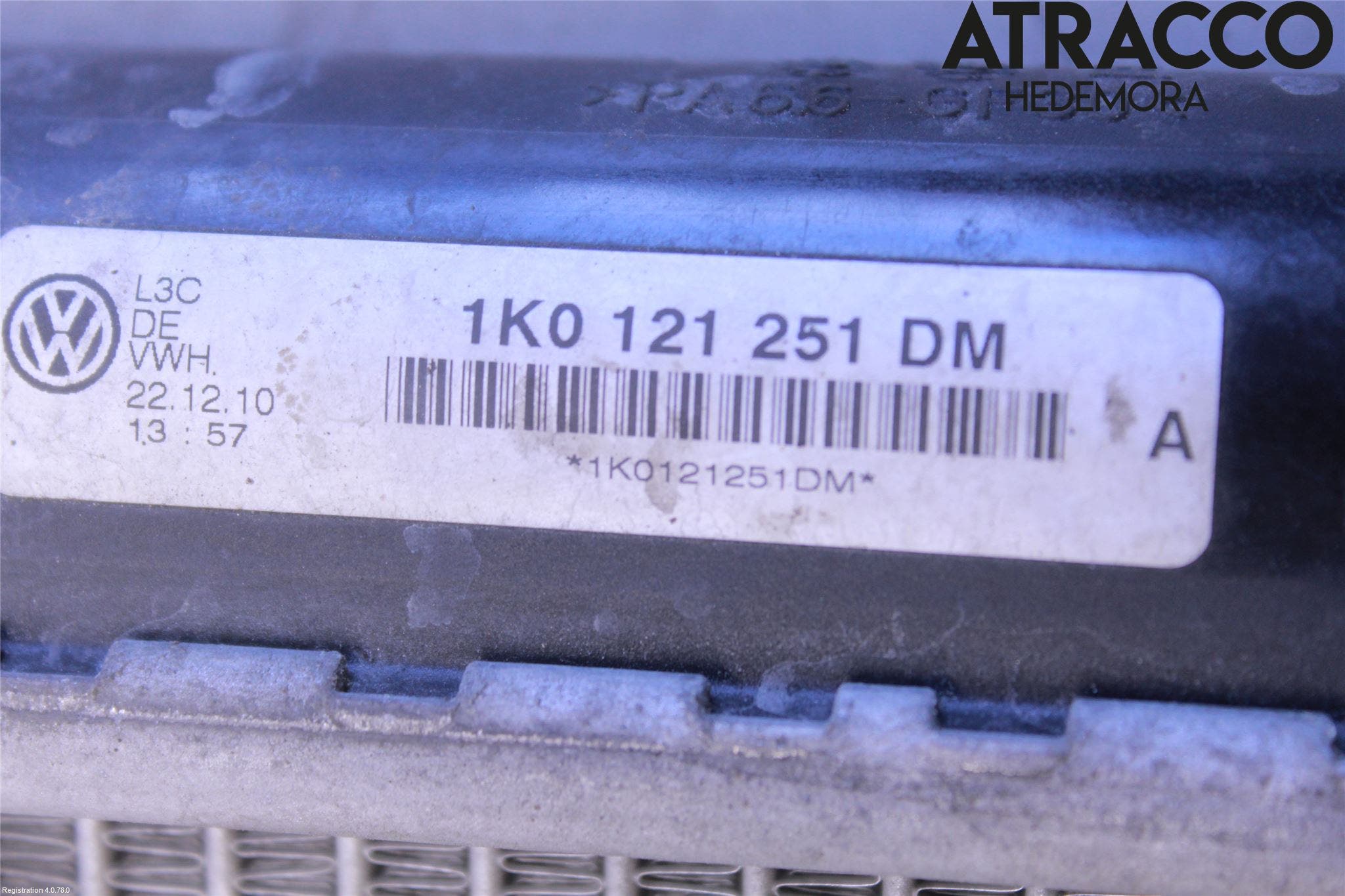 Skoda SUPERB 09-15 Kylare Aut