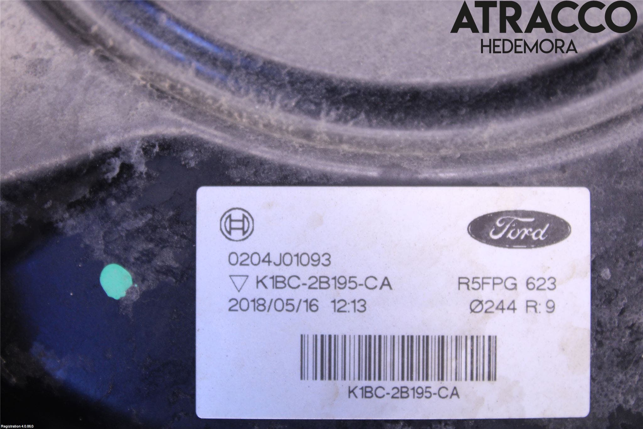 Ford FIESTA (VII) 18-23 Bromsservo