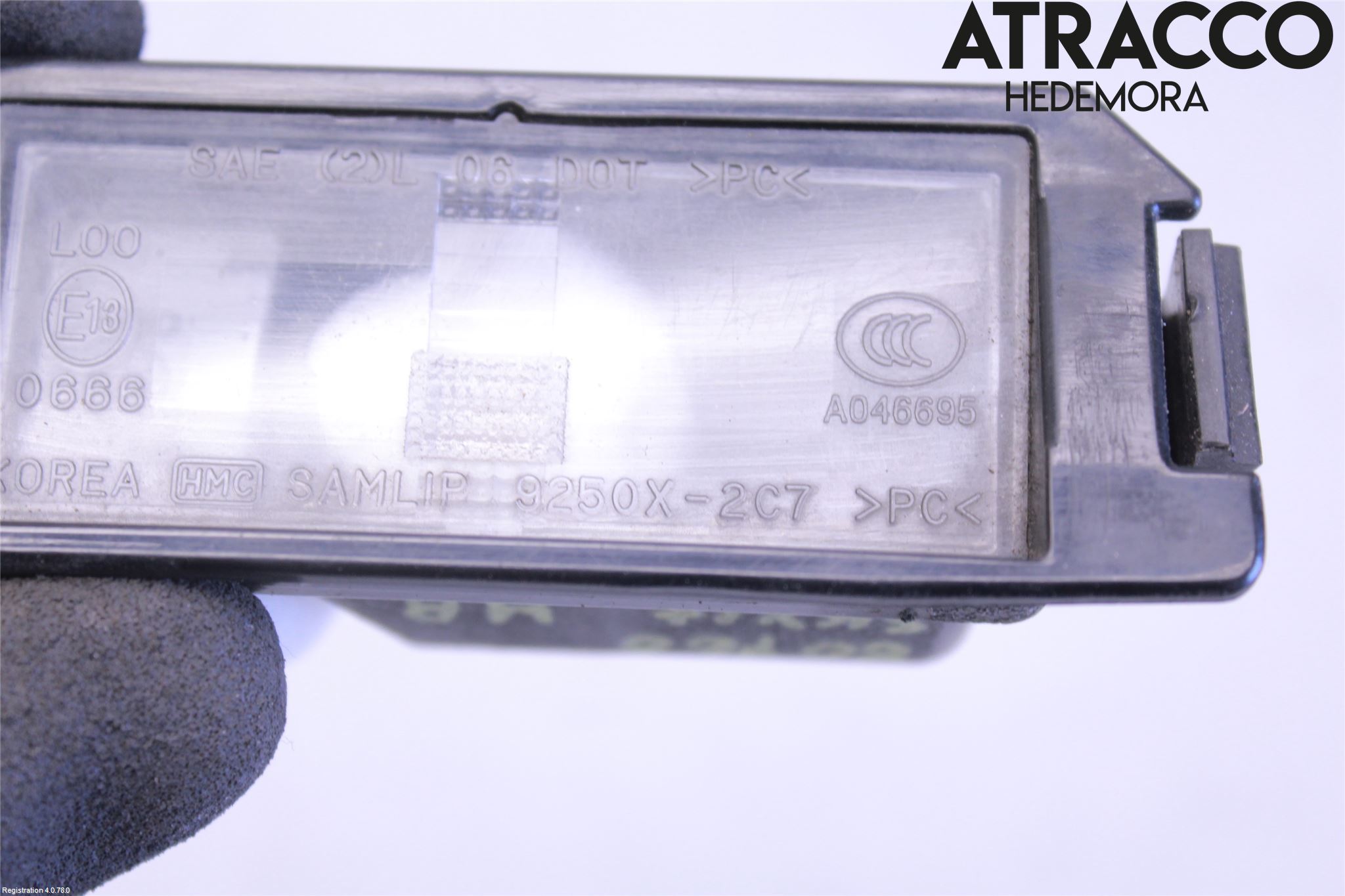 Kia PICANTO 12-17 Skylt Belysning