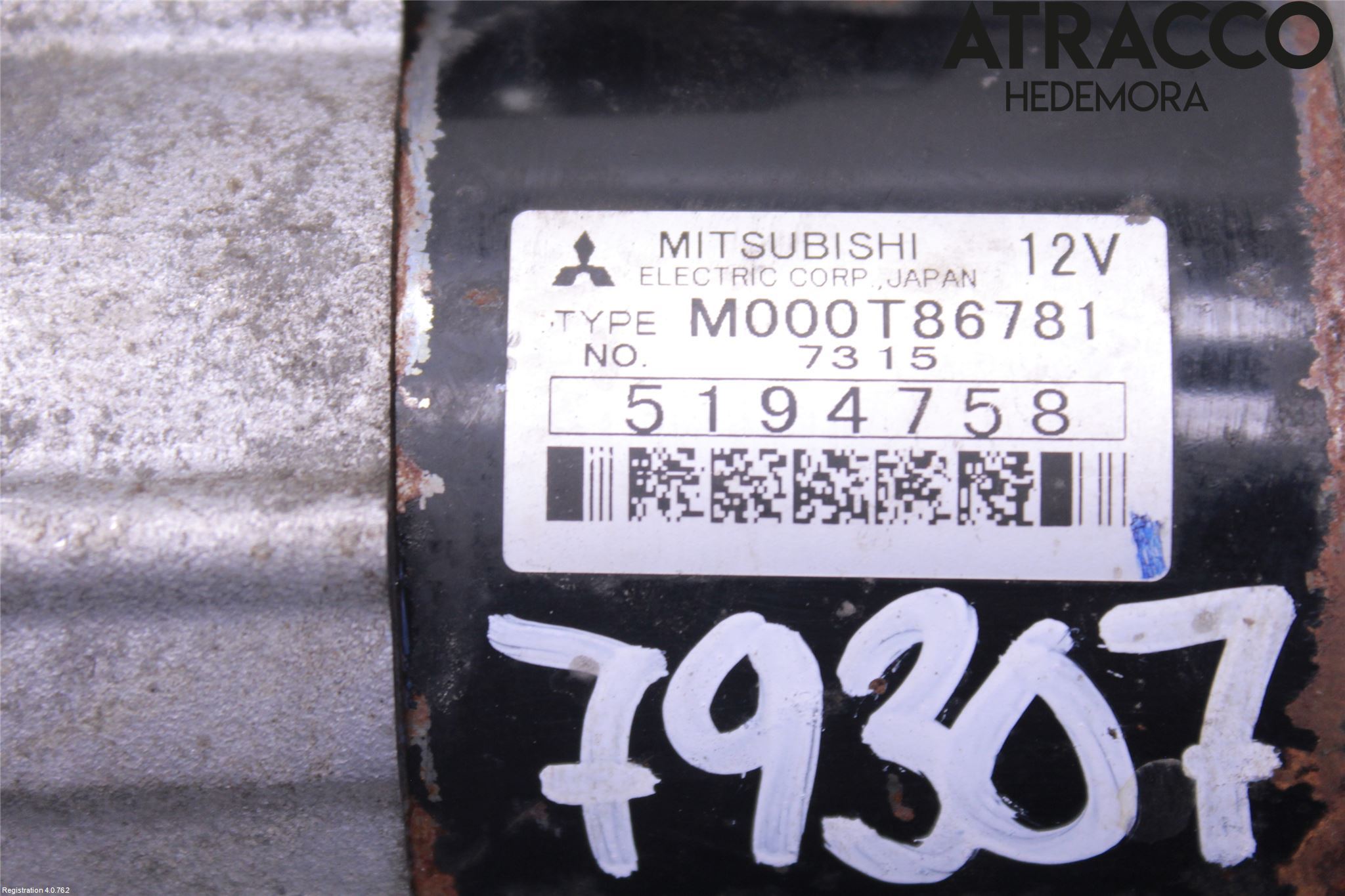 Saab 9-5     06-10 Startmotor