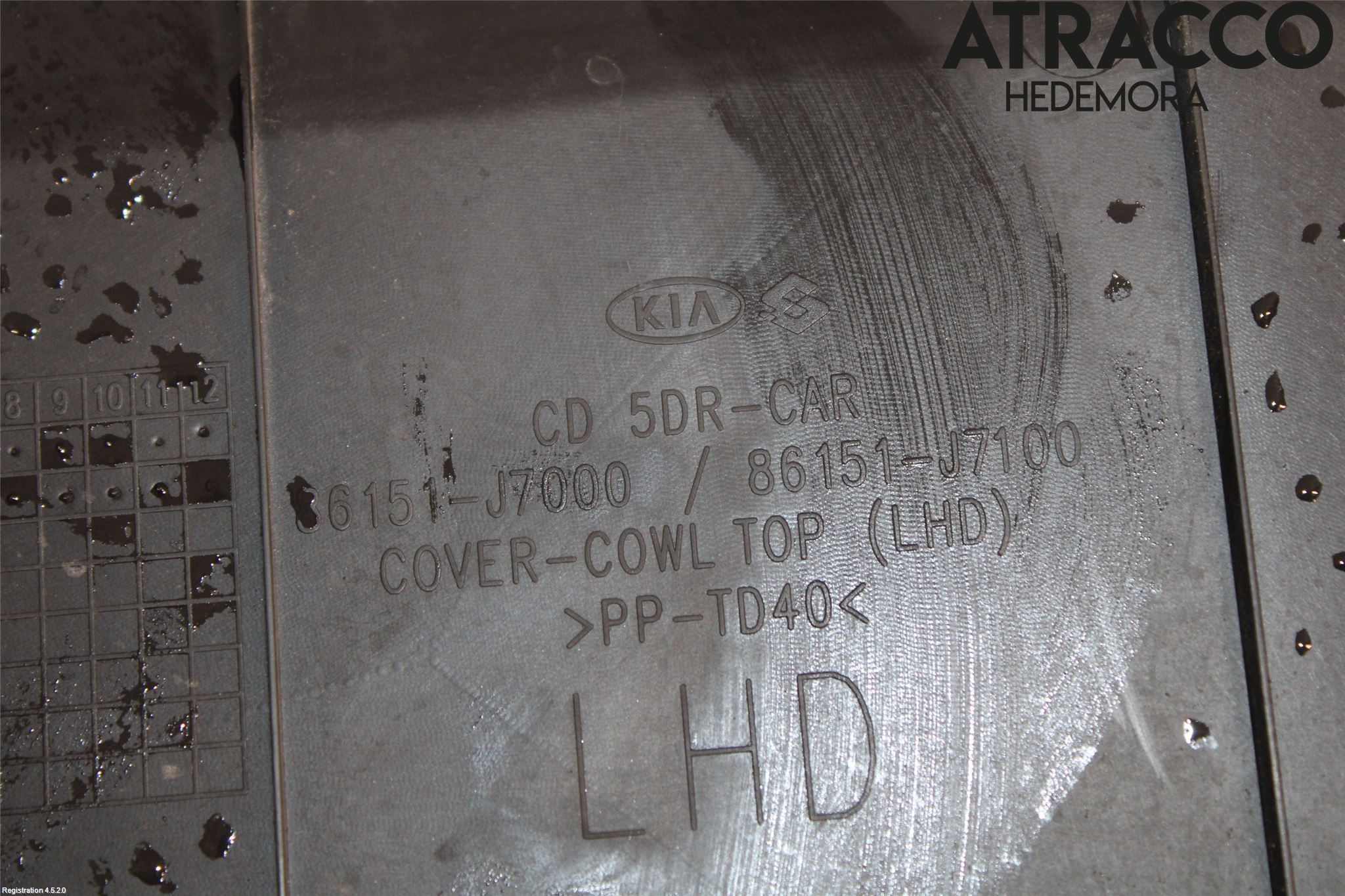 Kia PROCEED 19- Torpedplåt-Torpedplast