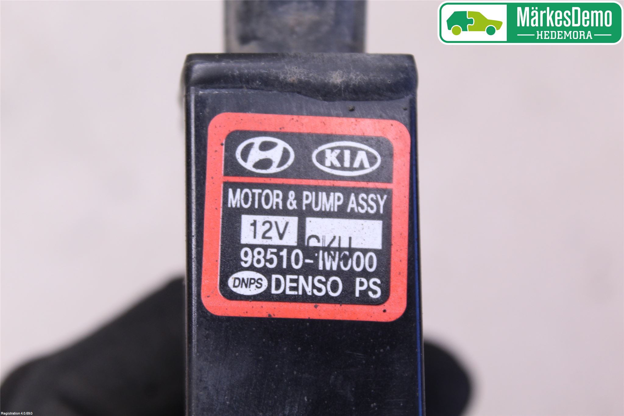 Hyundai i40 08-15 Spolarpump Vindruta