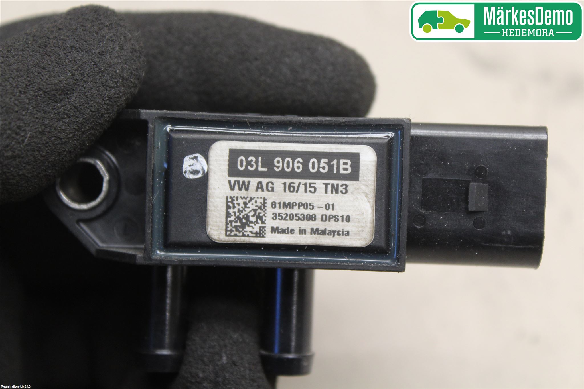 Volkswagen VW PASSAT 15-19 Givare Temp-Tryck Avgas