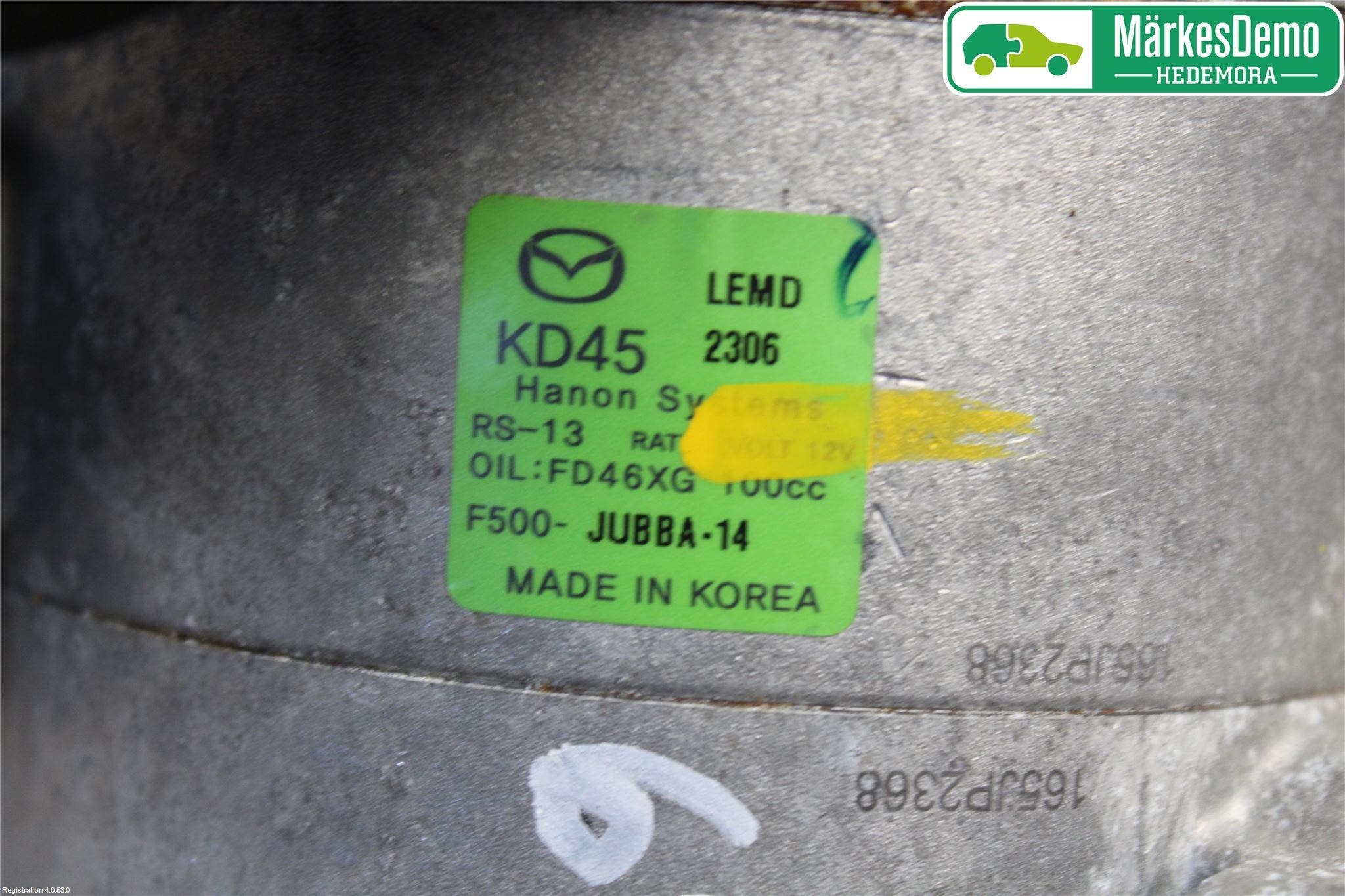 Mazda 3 III 14-19 Ac Kompressor