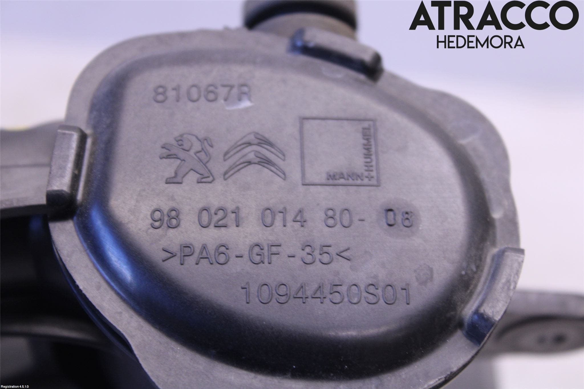 Peugeot 308 14-21 Grenrör Insug