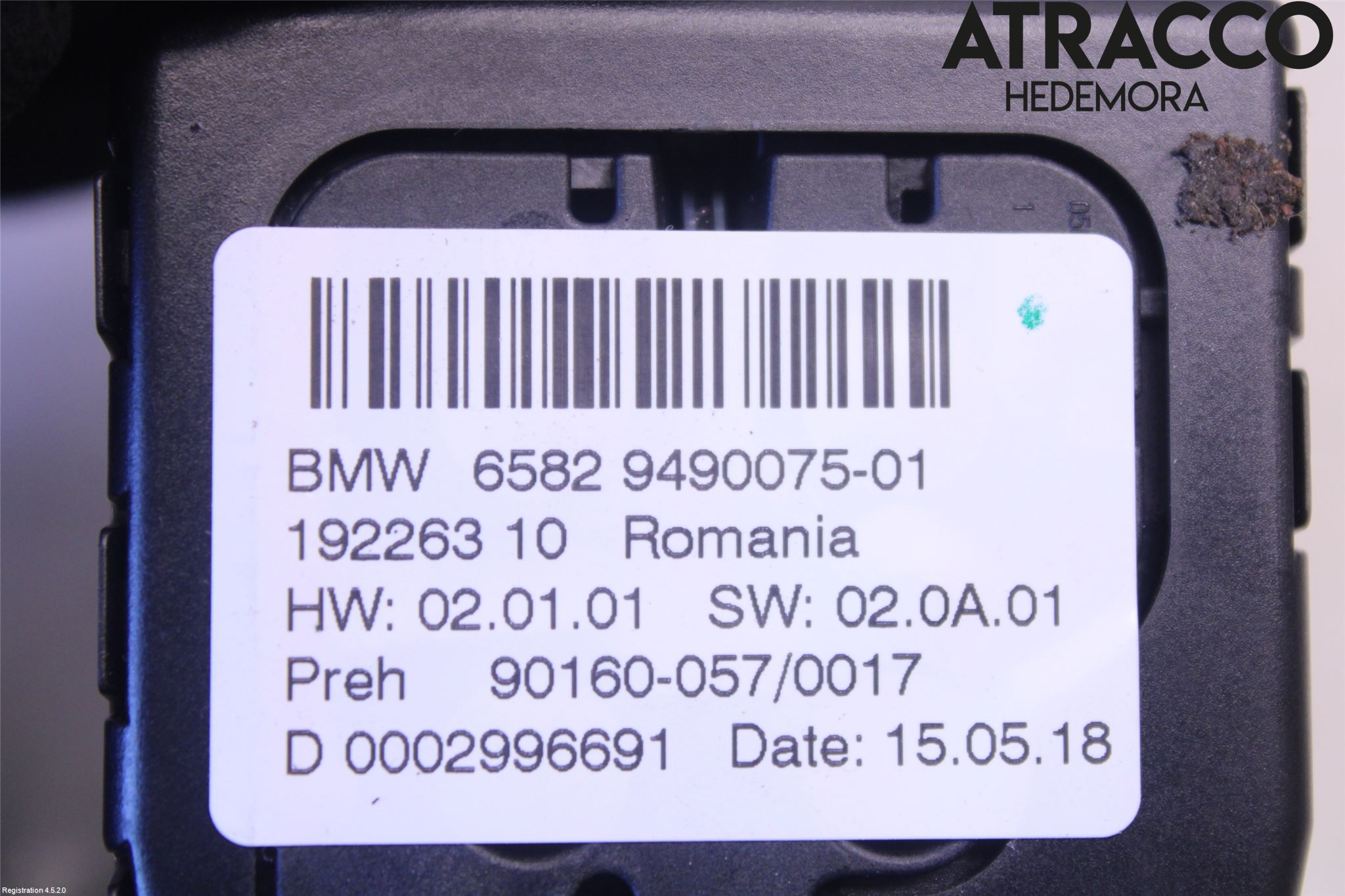 BMW 5 G30/G31/F90 17-23 Strömställare Multifunktion