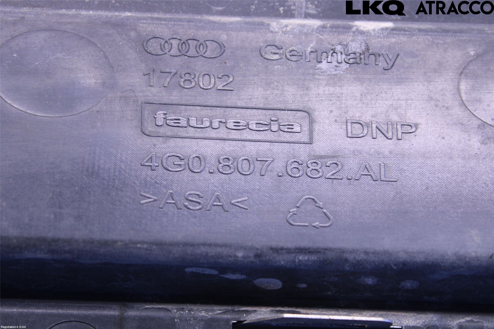 Audi A6 ALLROAD 12-18 Dimljussarg Fram