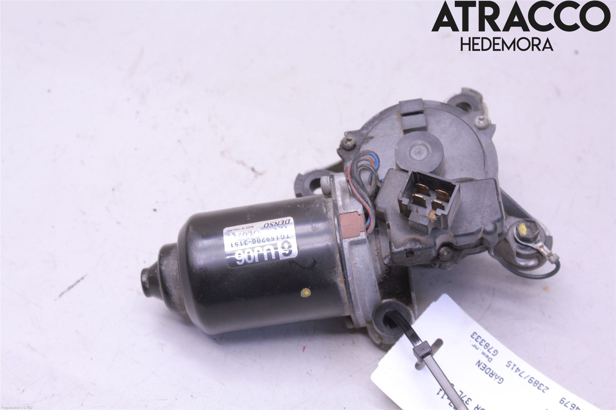 Ford RANGER EU/USA 07-11 Torkarmotor Vindruta