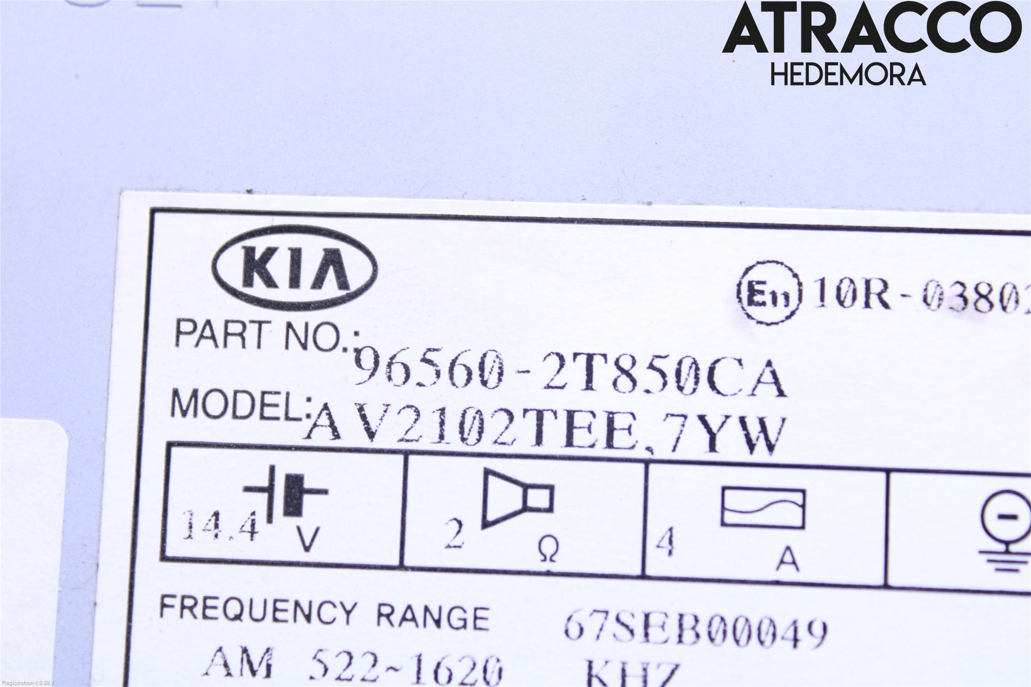 Kia OPTIMA 00-15 Cd Radio - Multimediapanel