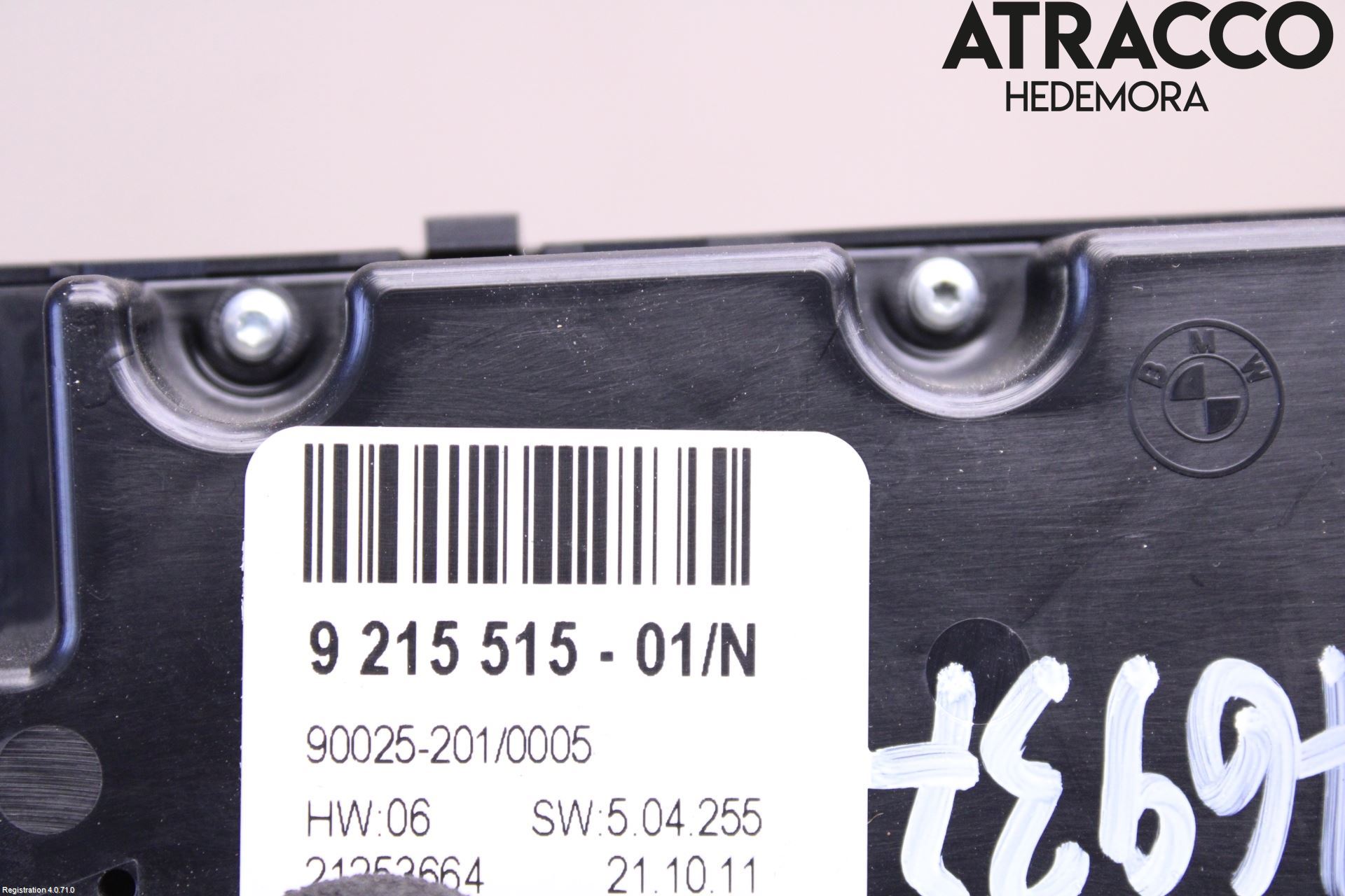 BMW X6 E71/E72   08-14 Ac Styrenhet Ac Manöveren