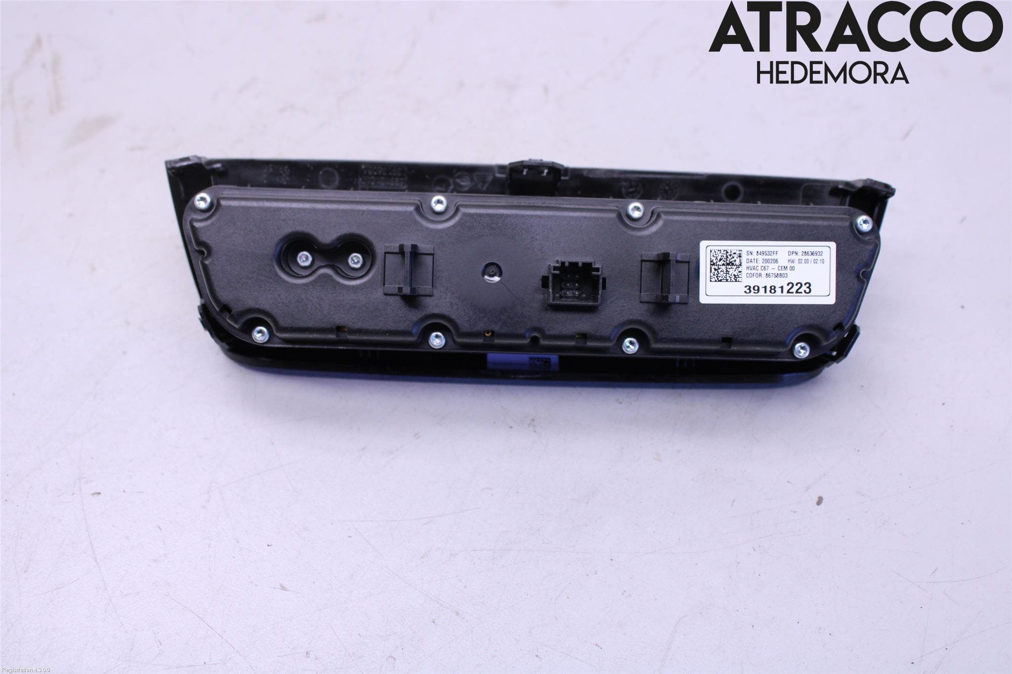 Opel CORSA F, CORSA-E 20- Ac Styrenhet Ac Manöveren