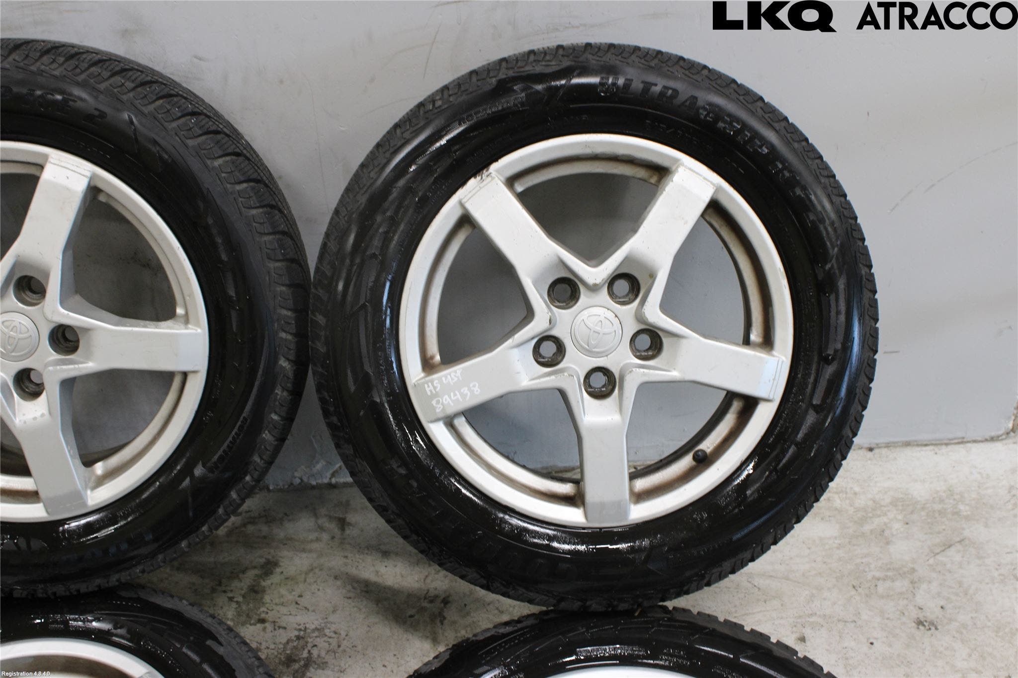 Toyota COROLLA VERSO 04-07 Vinterdäck Alumfälg 4St