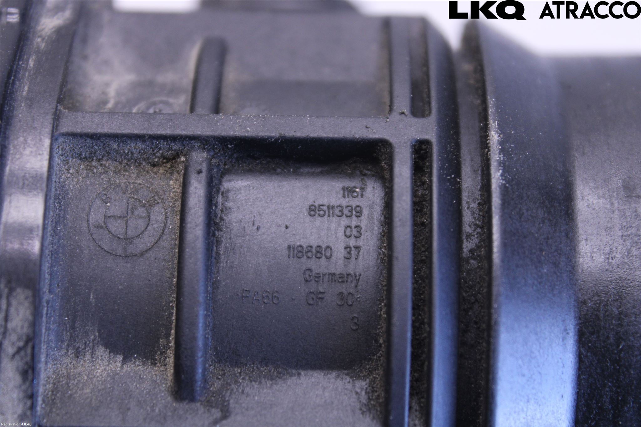 BMW 3 F30/F31/F80 12-19 Laddluft-Intercoolerrör