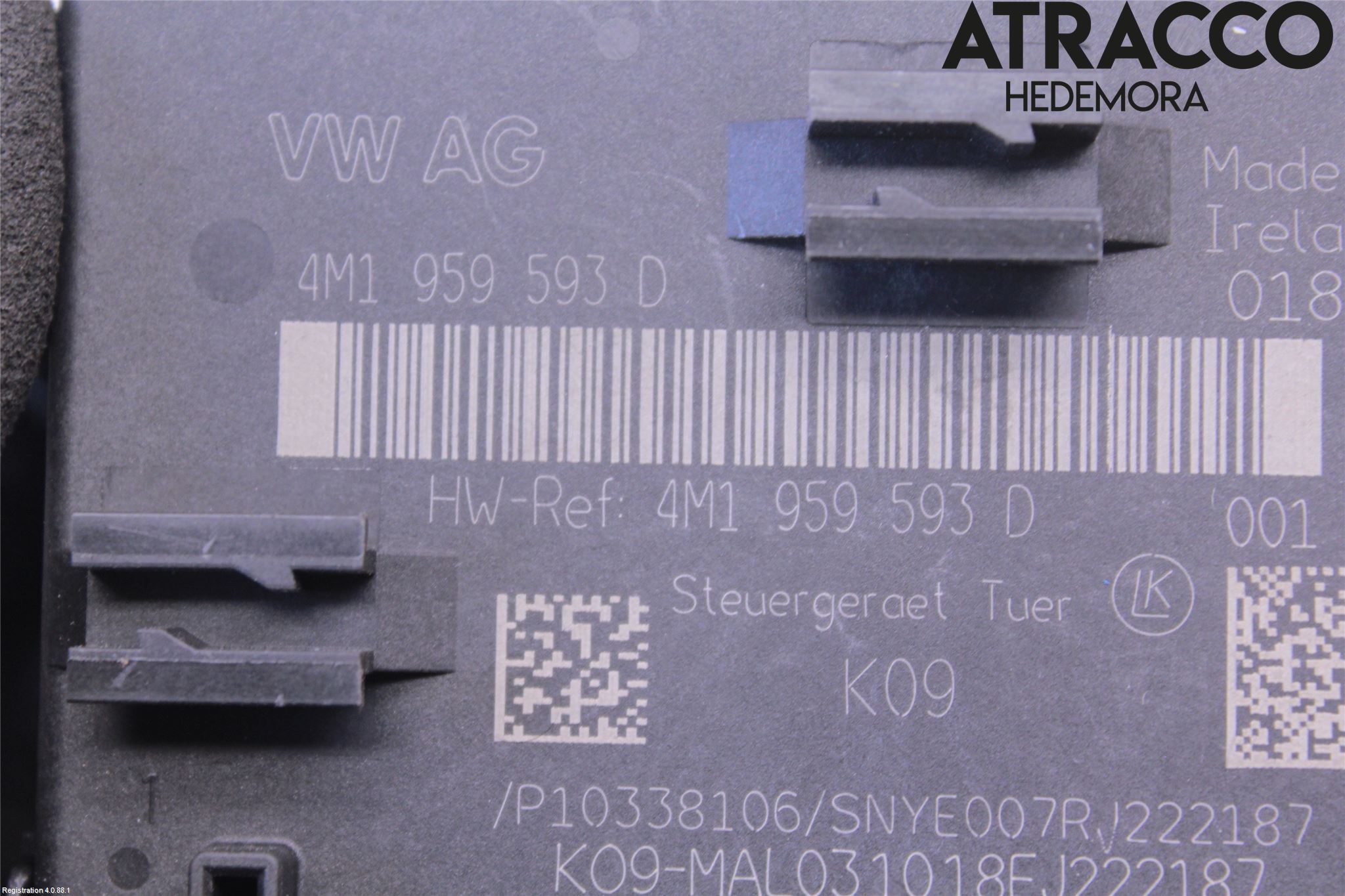 Audi A6 F2/C8 19- Styrenhet Dörr