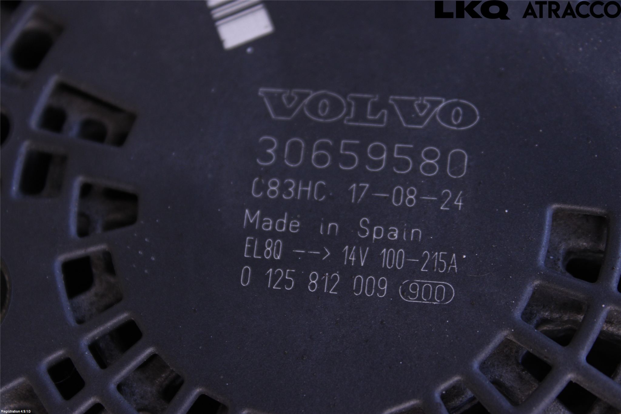 Volvo V90 17->> Generator