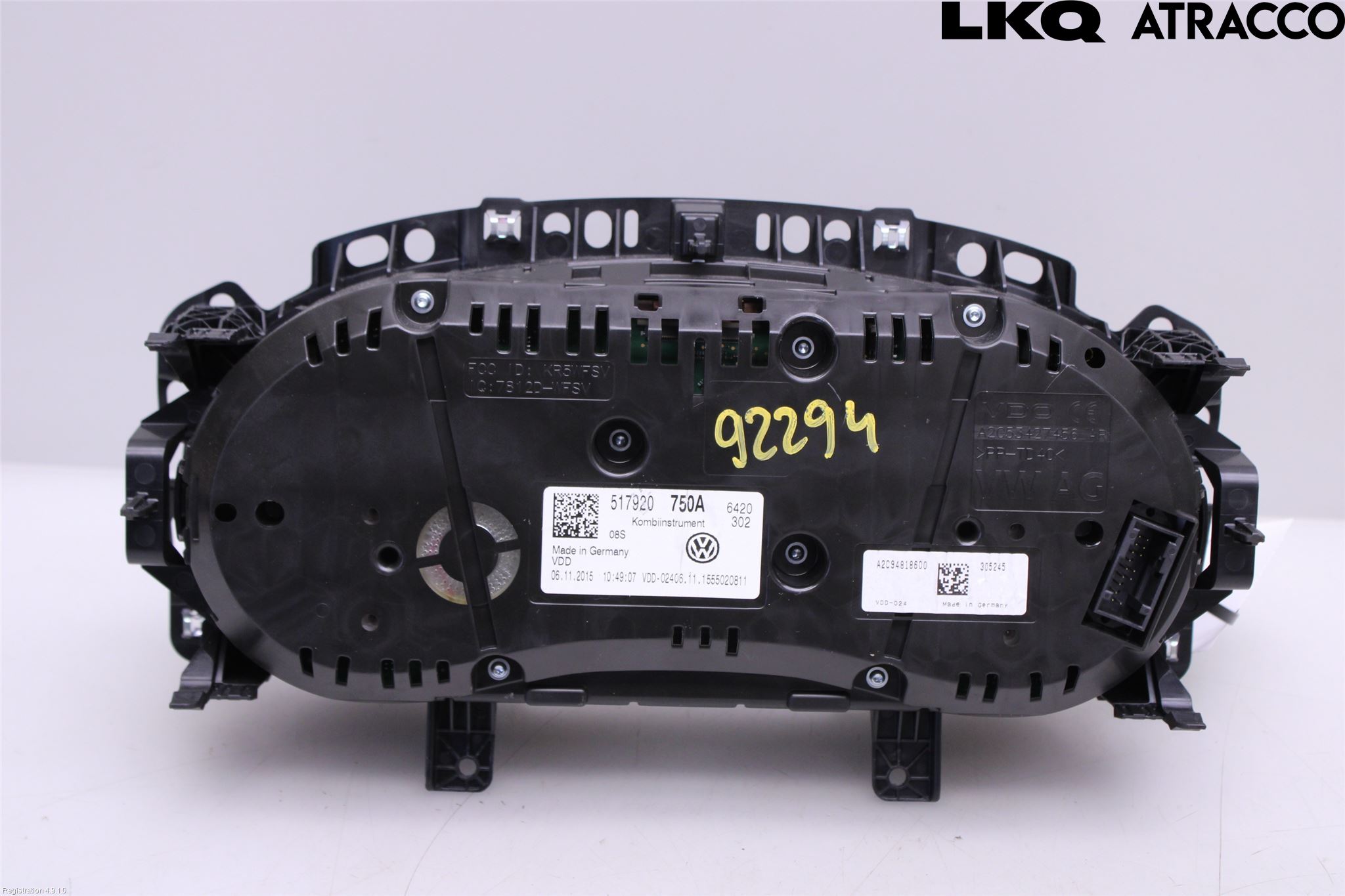 Volkswagen VW GOLF SPORTSVAN 15-20 Instrument Komb