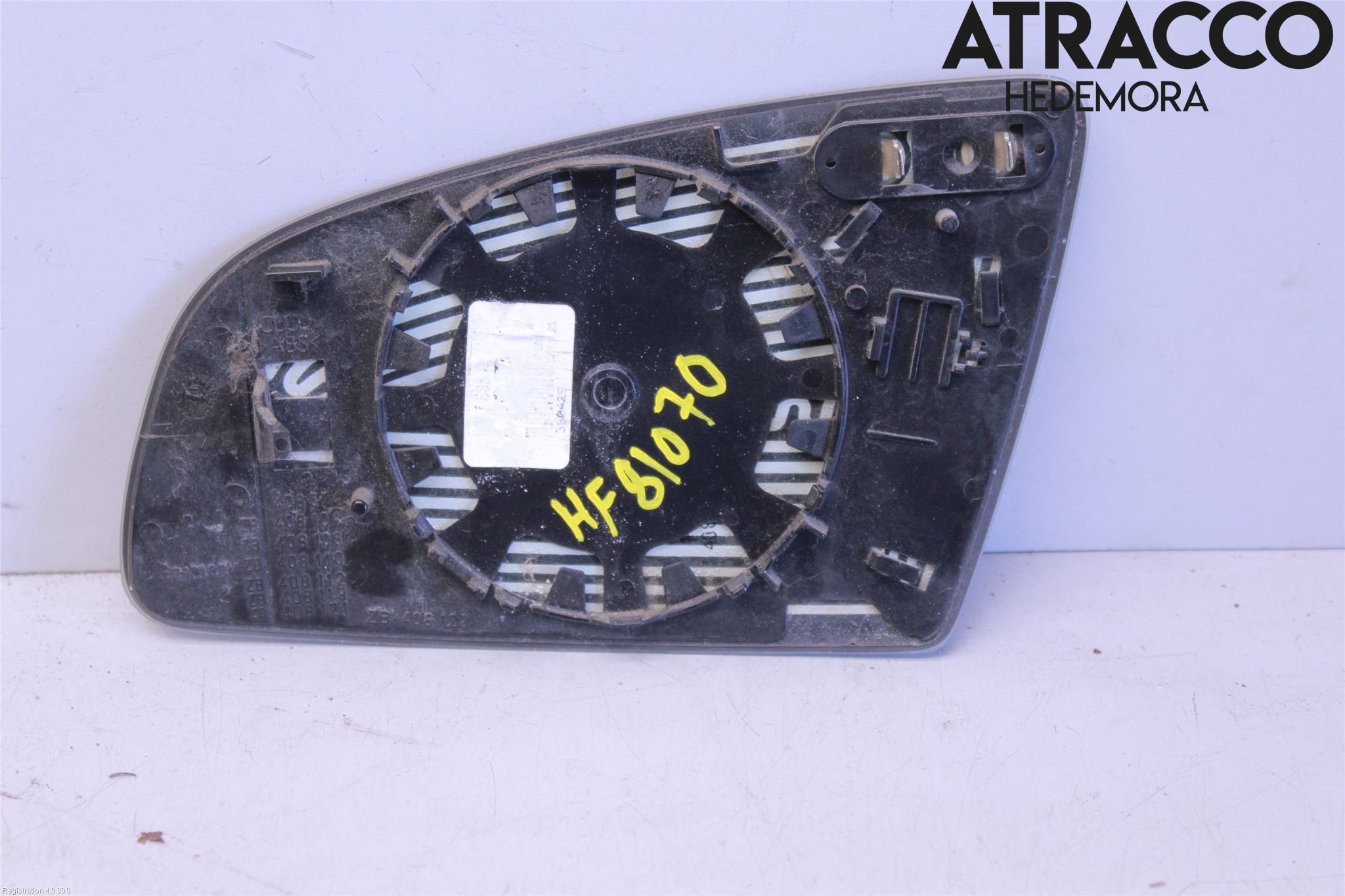 Audi A3/S3 05-13 Spegelglas Hö